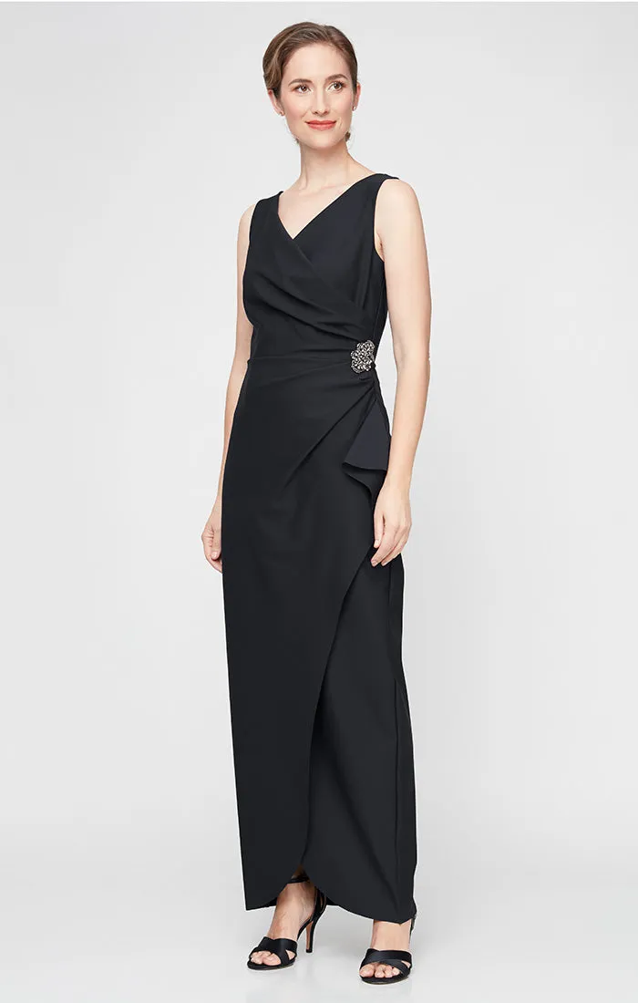 Regular - Ava Sleeveless Contour Dress sold by Alex Evenings