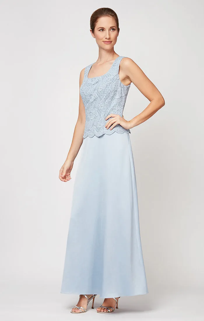 Petite Bethany Glitter Lace Jacket Dress sold by Alex Evenings product image thumbnail 2