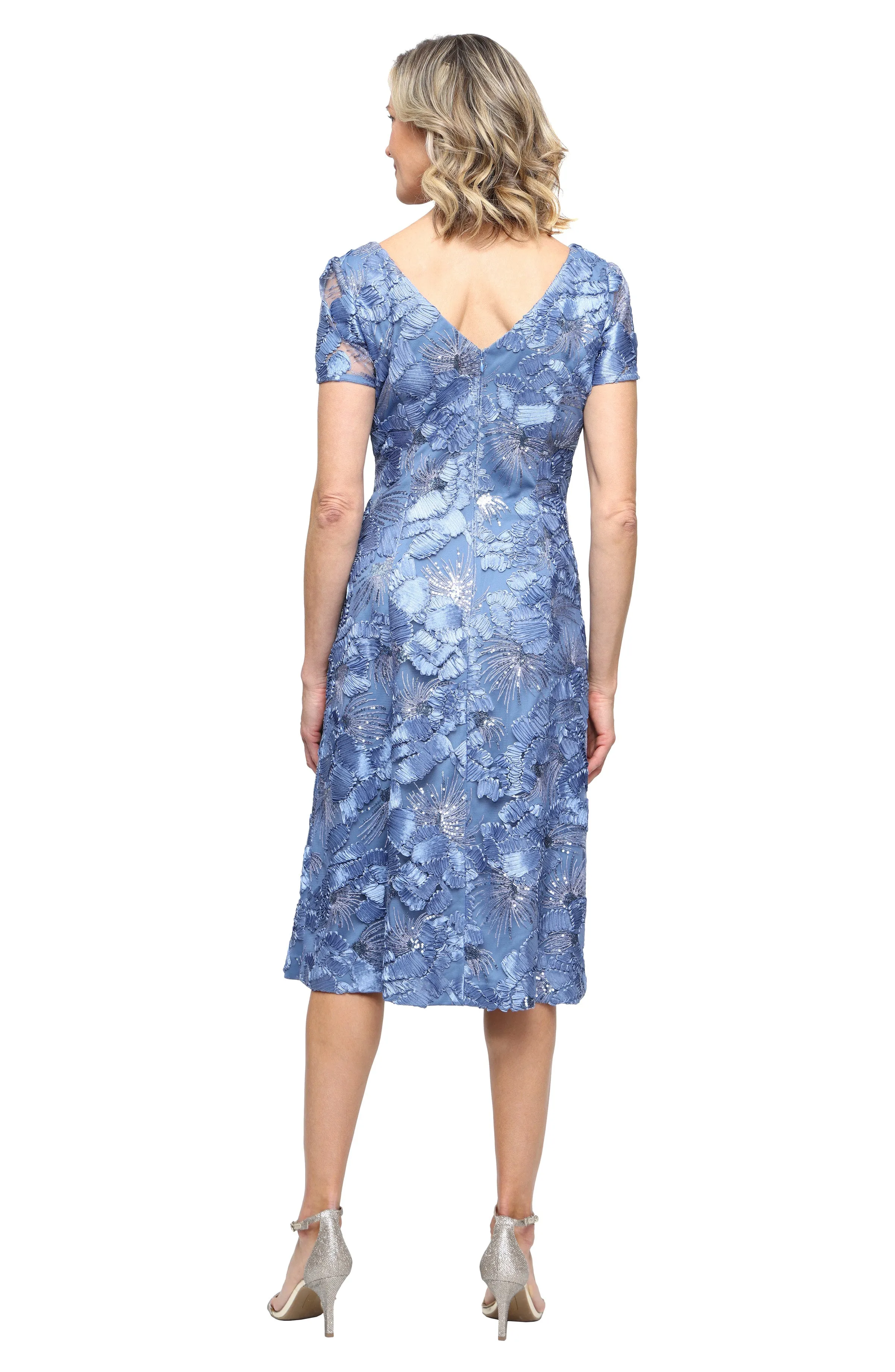 Soutache Party Dress sold by Alex Evenings product image thumbnail 3