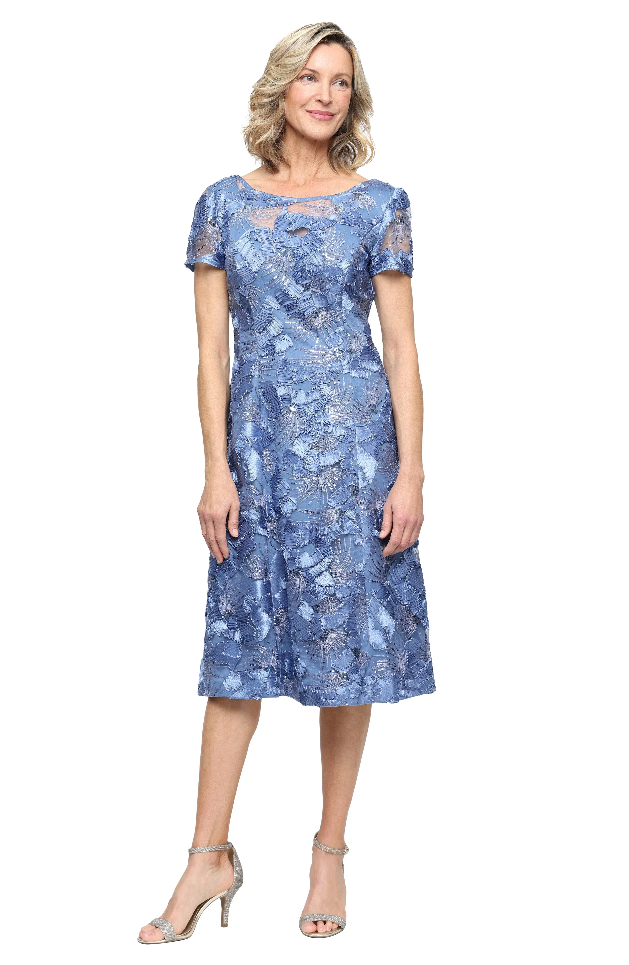 Soutache Party Dress sold by Alex Evenings