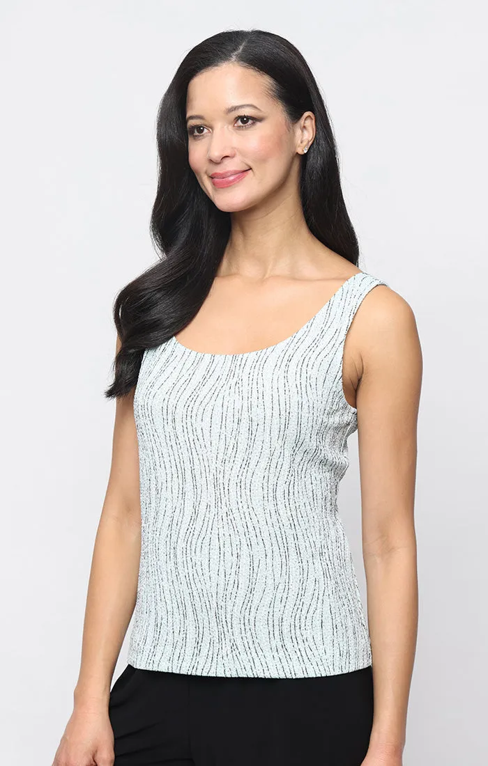 3/4 Sleeve Glitter Knit Twinset sold by Alex Evenings product image thumbnail 2