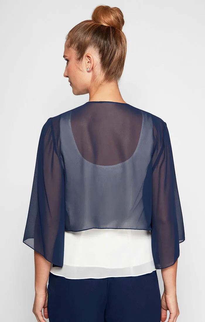 Chiffon Cover-up sold by Alex Evenings product image thumbnail 4