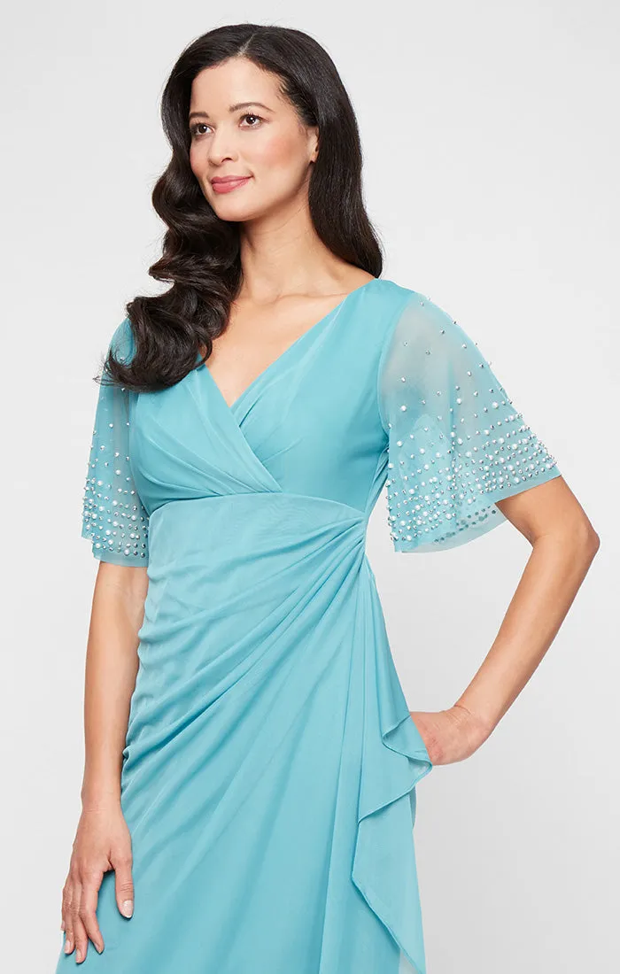 Plus - Layla Long Empire Waist Dress sold by Alex Evenings product image thumbnail 5