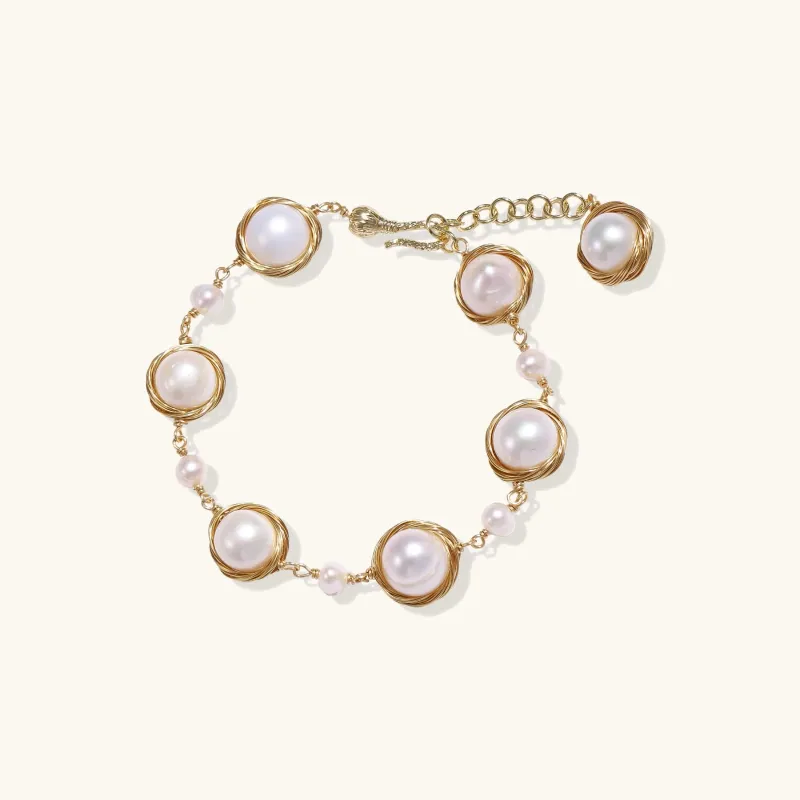 Pearl Garden Bracelet made by Alex Evenings