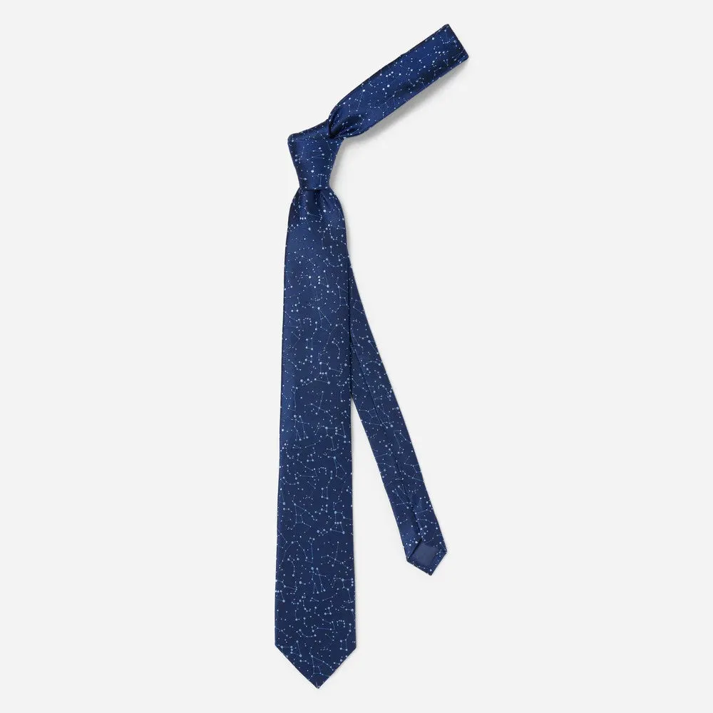 Constellation Space Navy Tie sold by Alex Evenings product image thumbnail 2