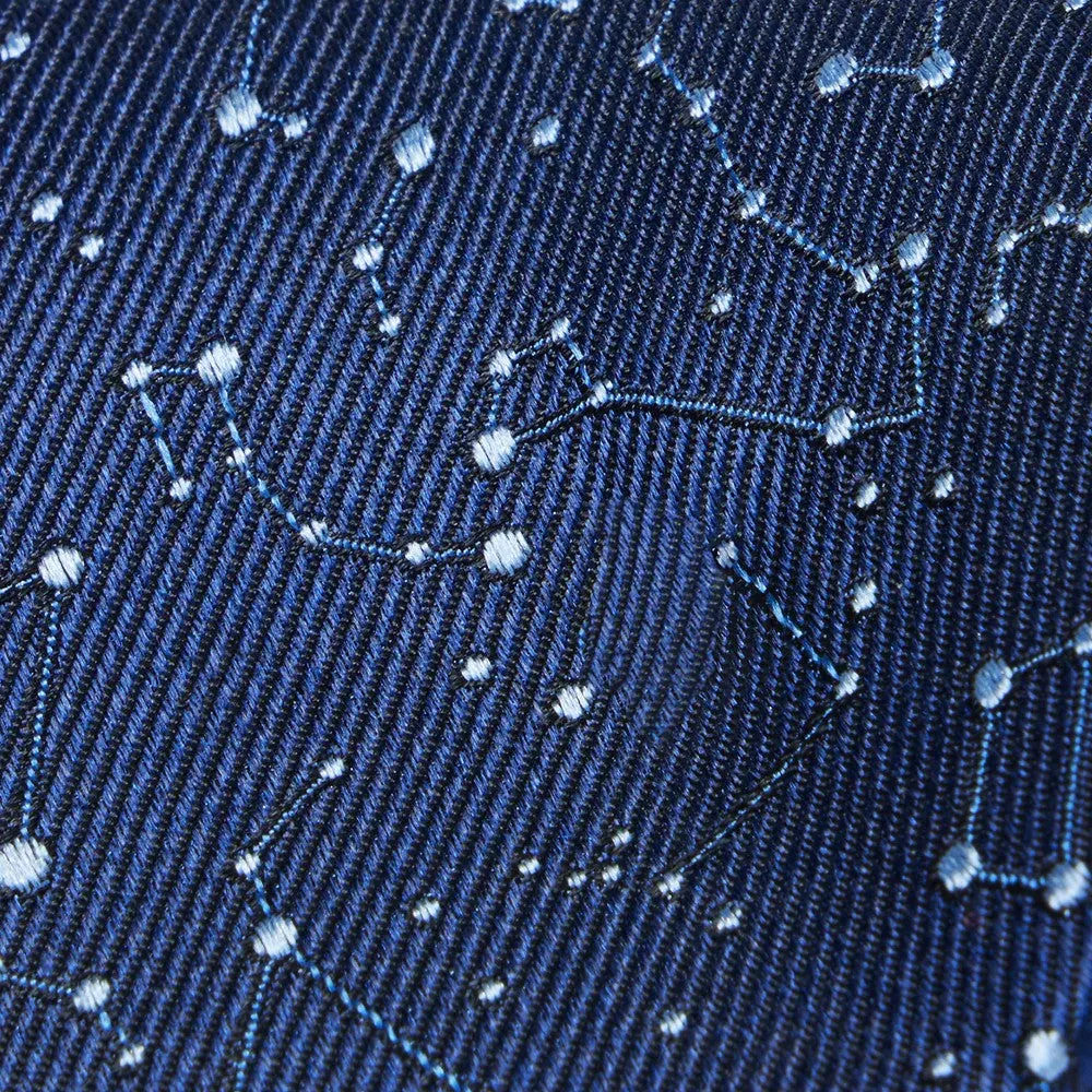 Constellation Space Navy Tie sold by Alex Evenings product image thumbnail 3