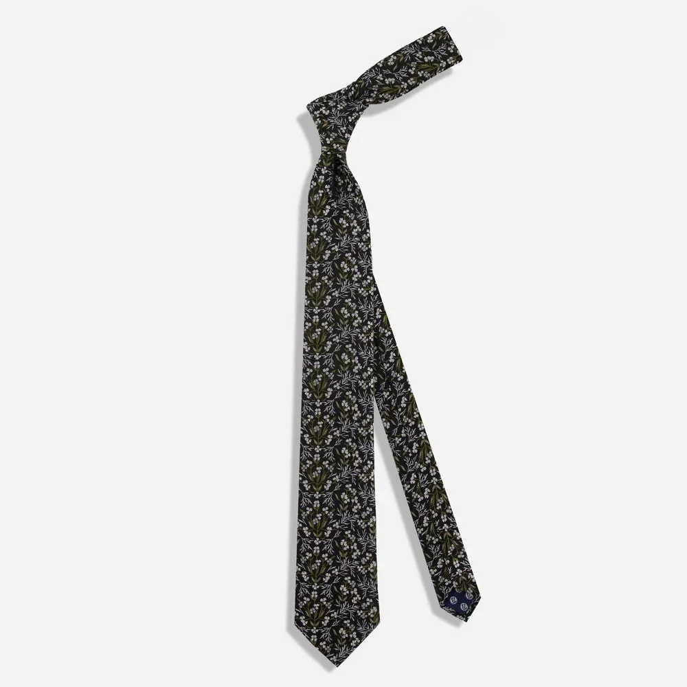 Kelly Ventura x The Tie Bar Primrose Black Tie sold by Alex Evenings product image thumbnail 3