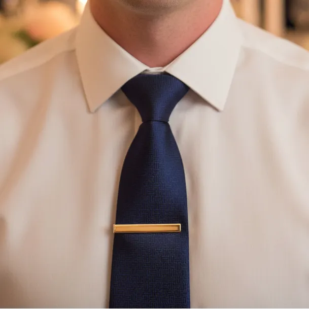 Gold Align Tie Bar sold by Alex Evenings product image thumbnail 2