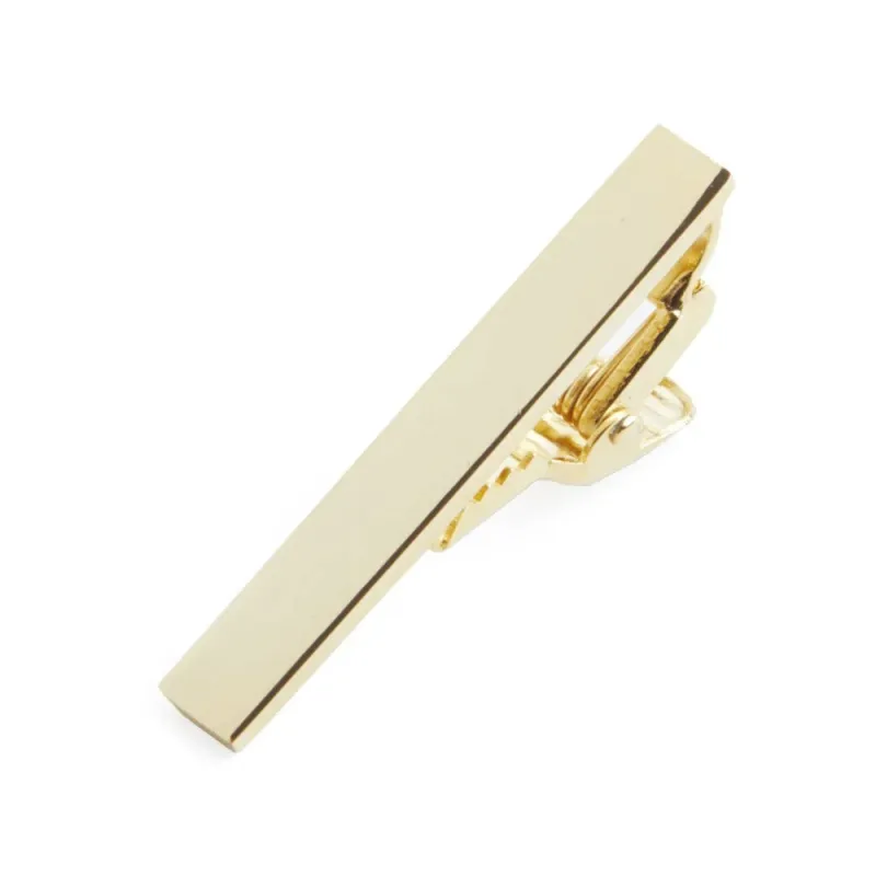 Gold Align Tie Bar made by Alex Evenings