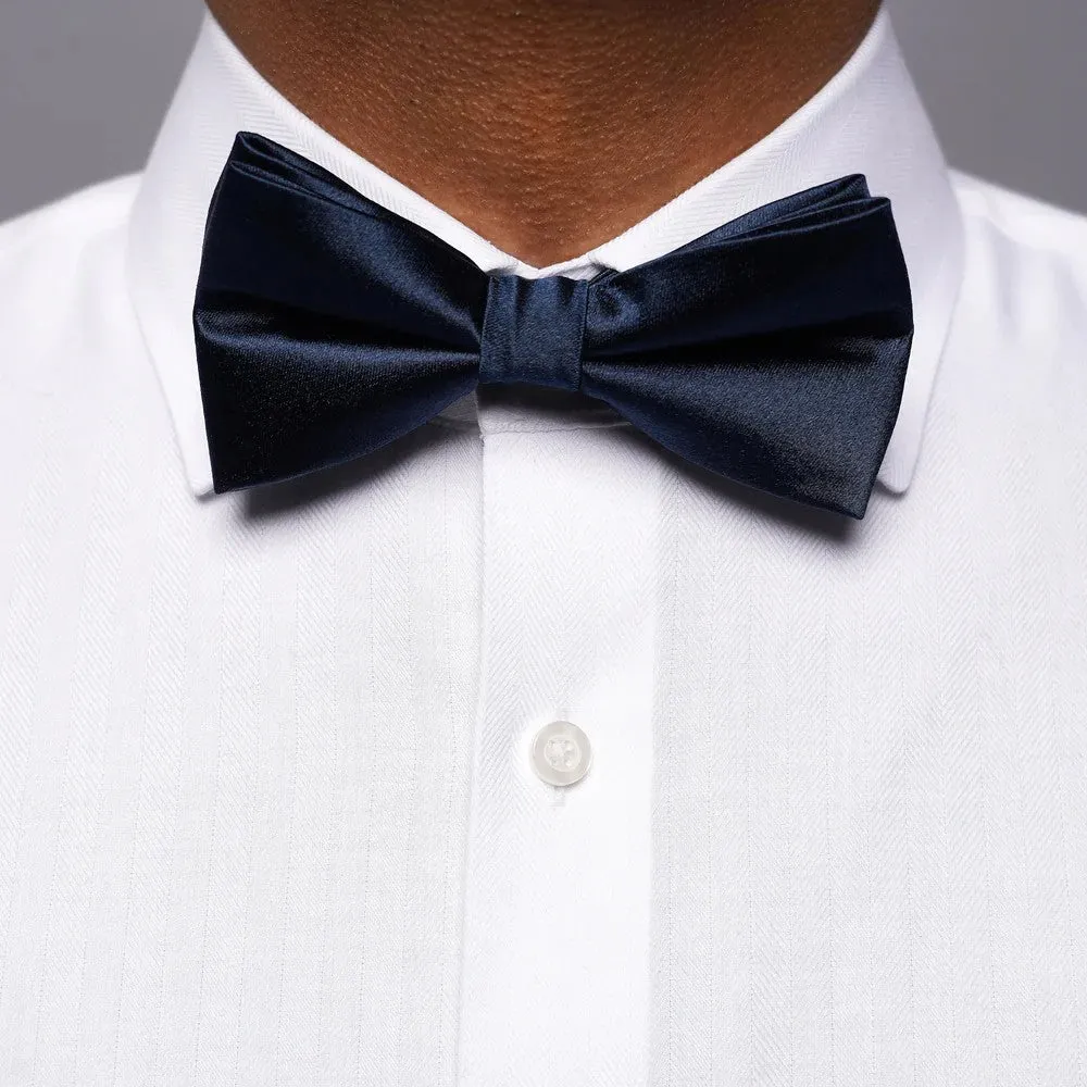 Solid Satin Bow Tie sold by Alex Evenings product image thumbnail 5