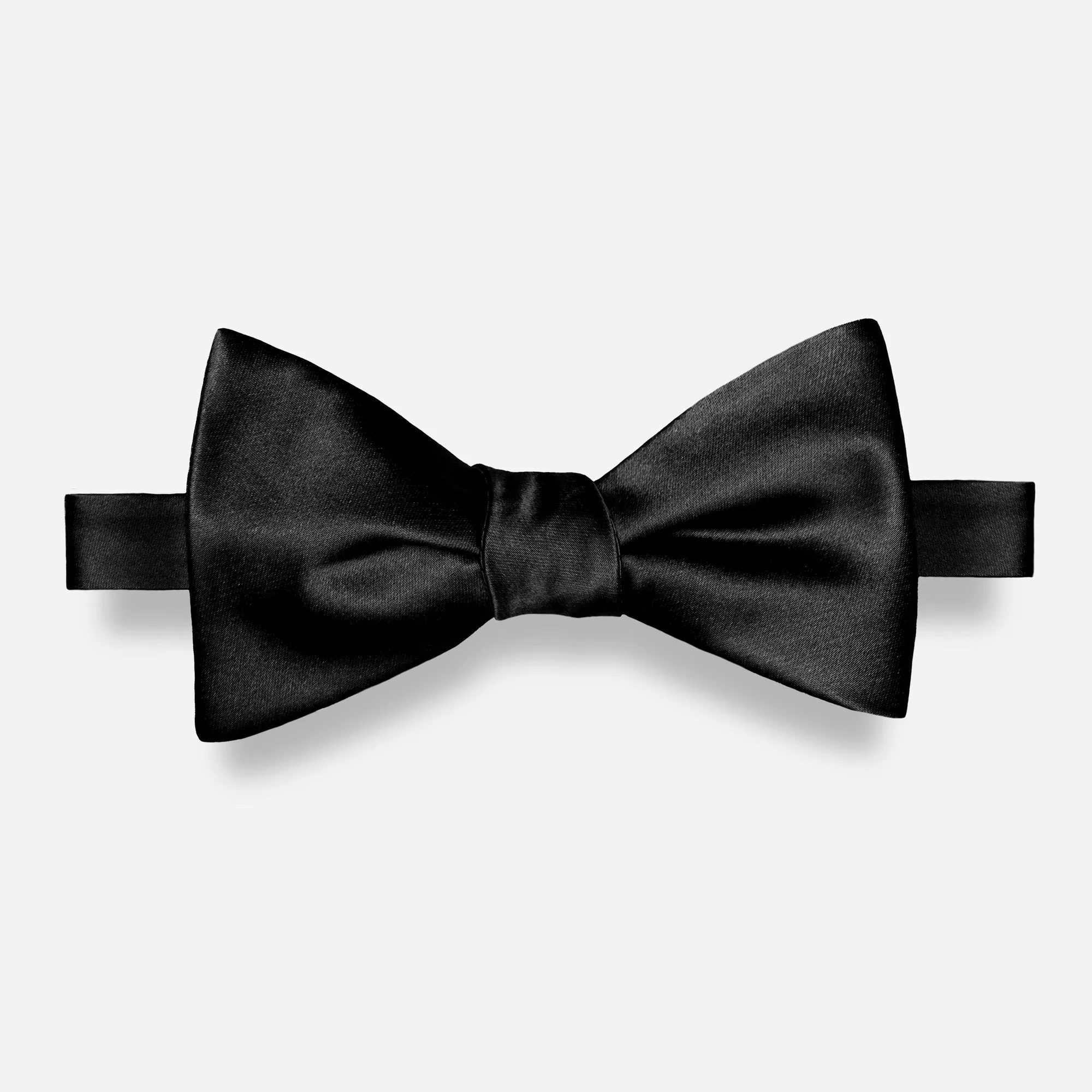 Solid Satin Bow Tie sold by Alex Evenings product image thumbnail 2