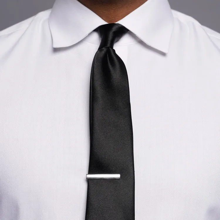 Solid Satin Tie sold by Alex Evenings product image thumbnail 4