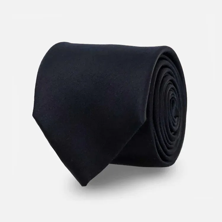 Solid Satin Tie sold by Alex Evenings