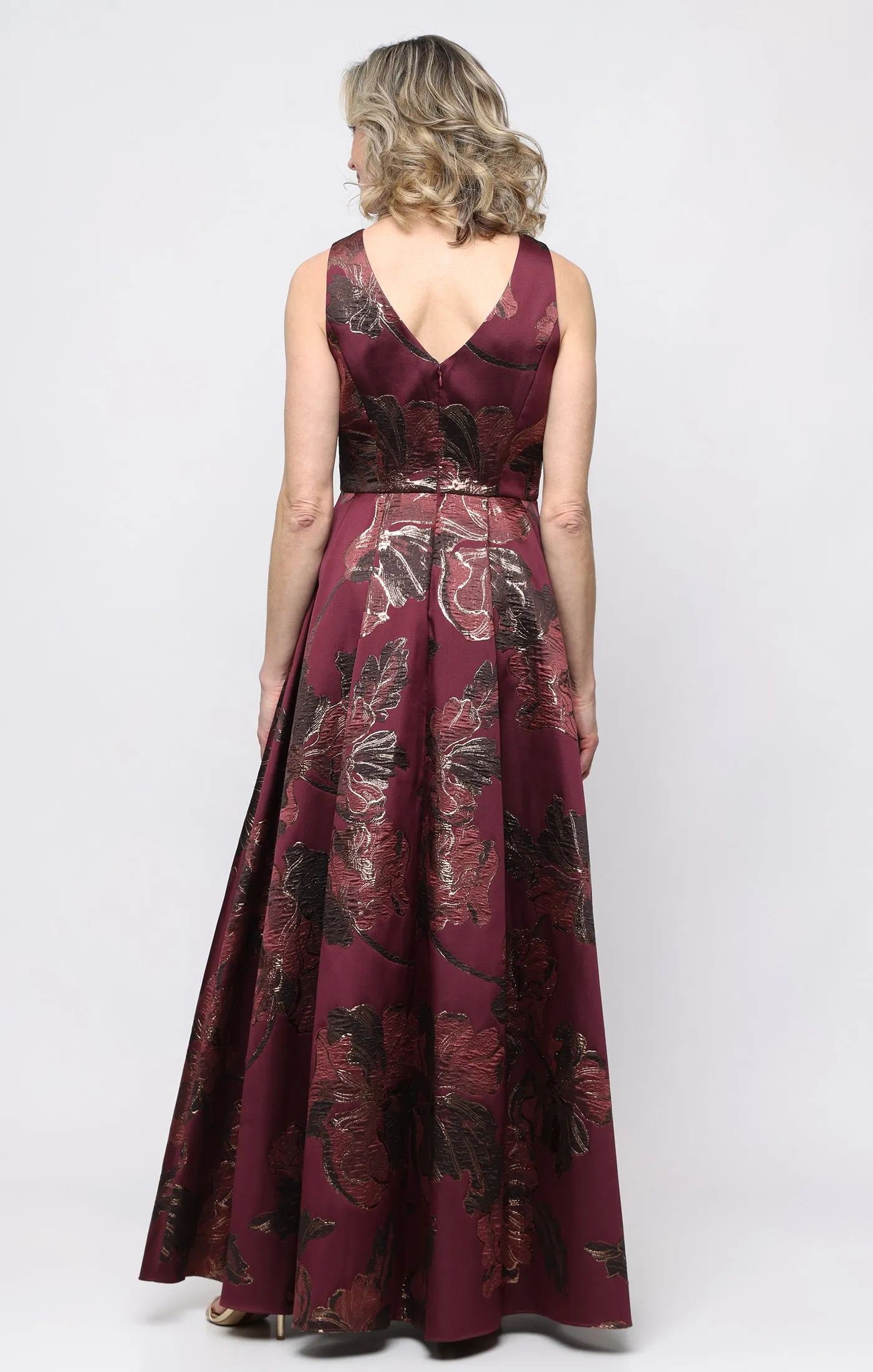 Petite Margot Sleeveless Jacquard Dress sold by Alex Evenings product image thumbnail 3