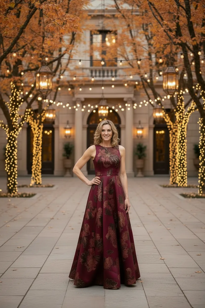 Petite Margot Sleeveless Jacquard Dress sold by Alex Evenings product image thumbnail 4