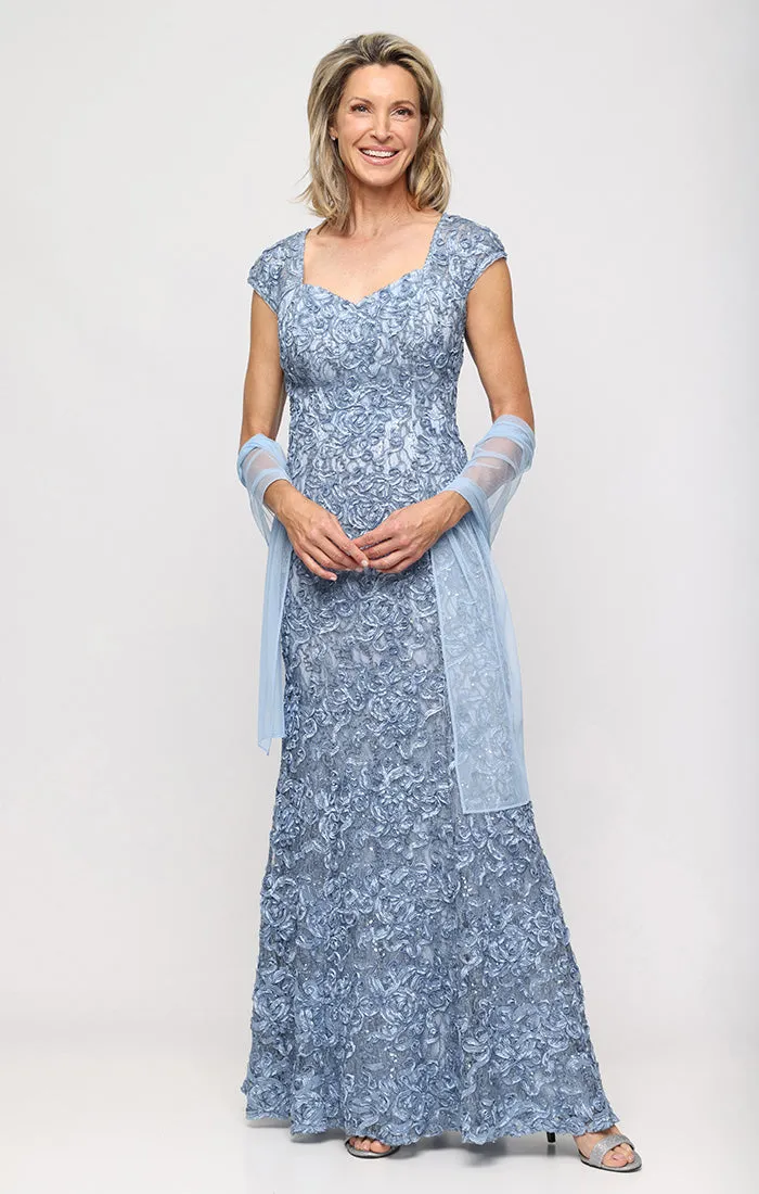 Regular - Eleanor Sweetheart Neck Dress sold by Alex Evenings
