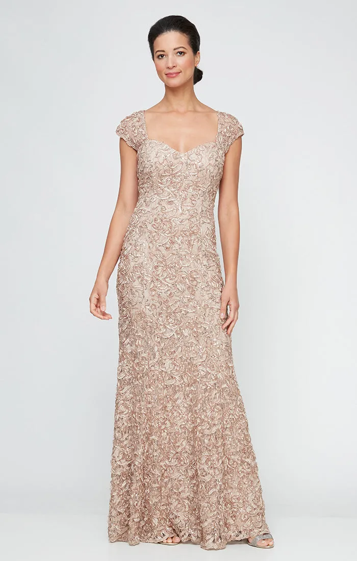 Regular - Eleanor Sweetheart Neck Dress sold by Alex Evenings product image thumbnail 5