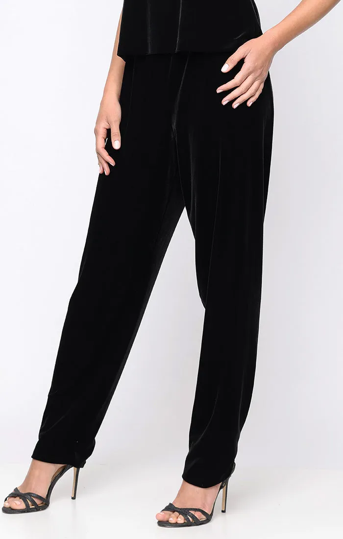 Petite Slim Leg Pant With Elastic Waist sold by Alex Evenings product image thumbnail 4