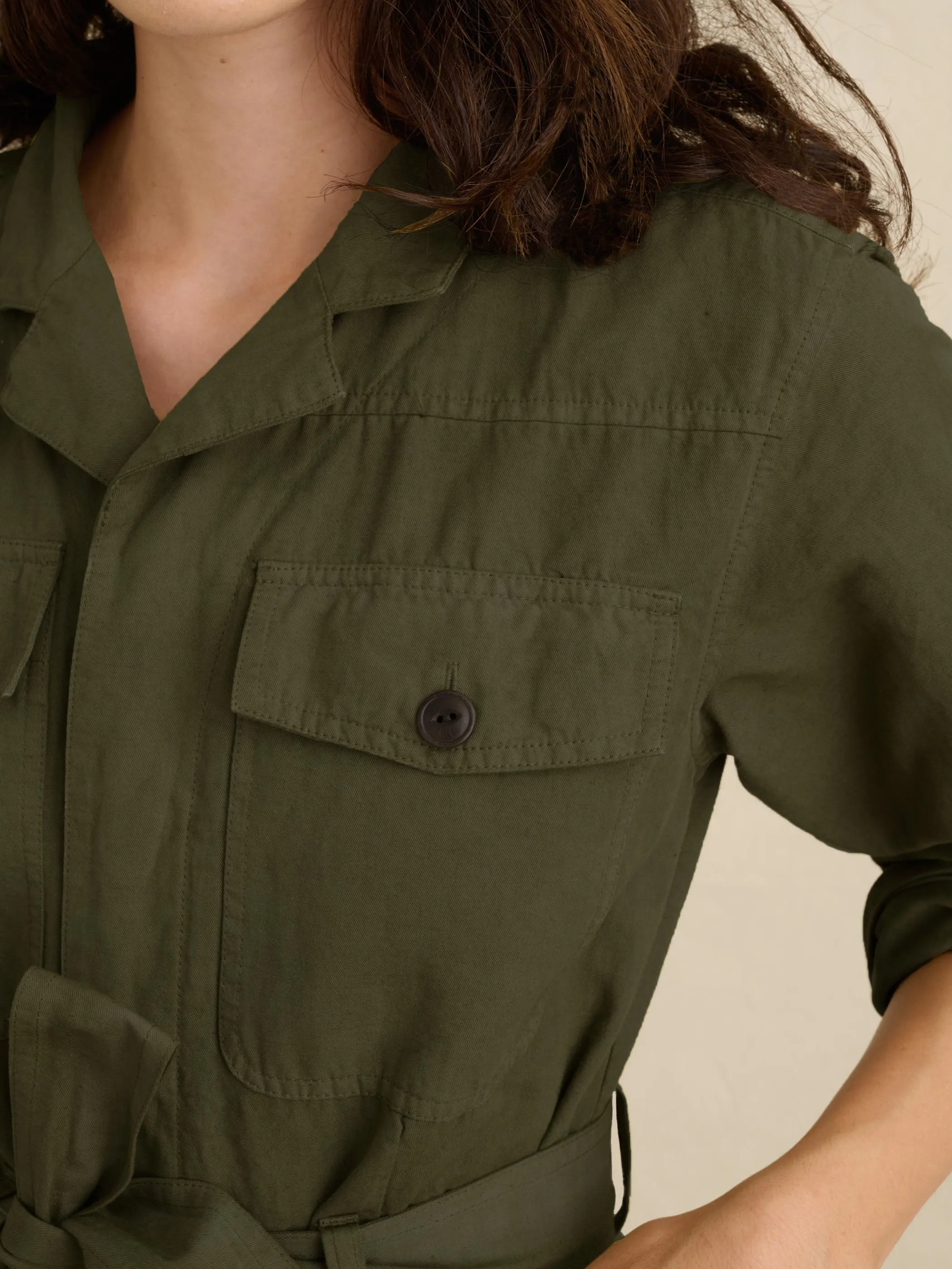 Mel Jumpsuit sold by Alex Mill product image thumbnail 5