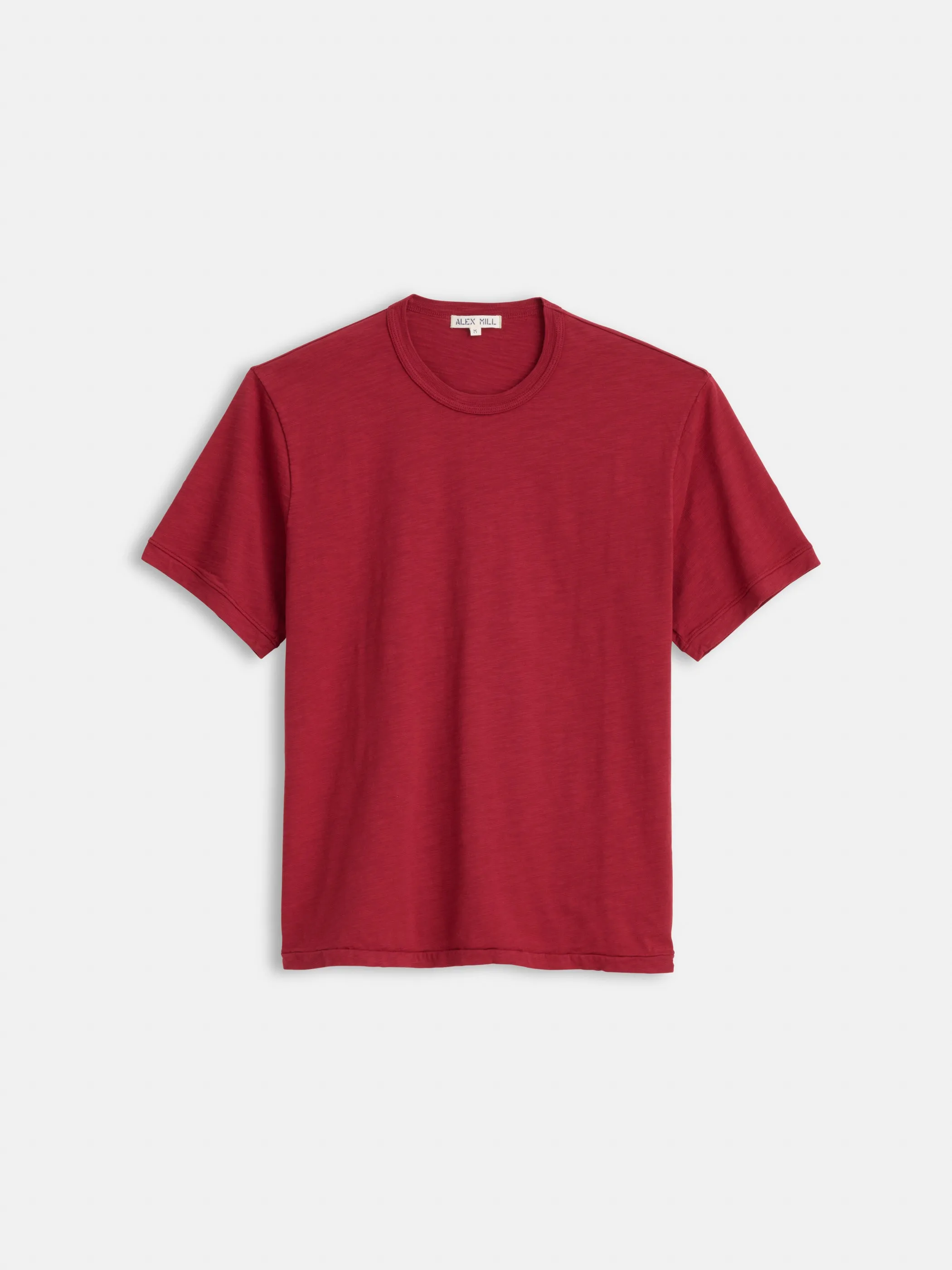 Standard T Shirt in Slub Cotton sold by Alex Mill