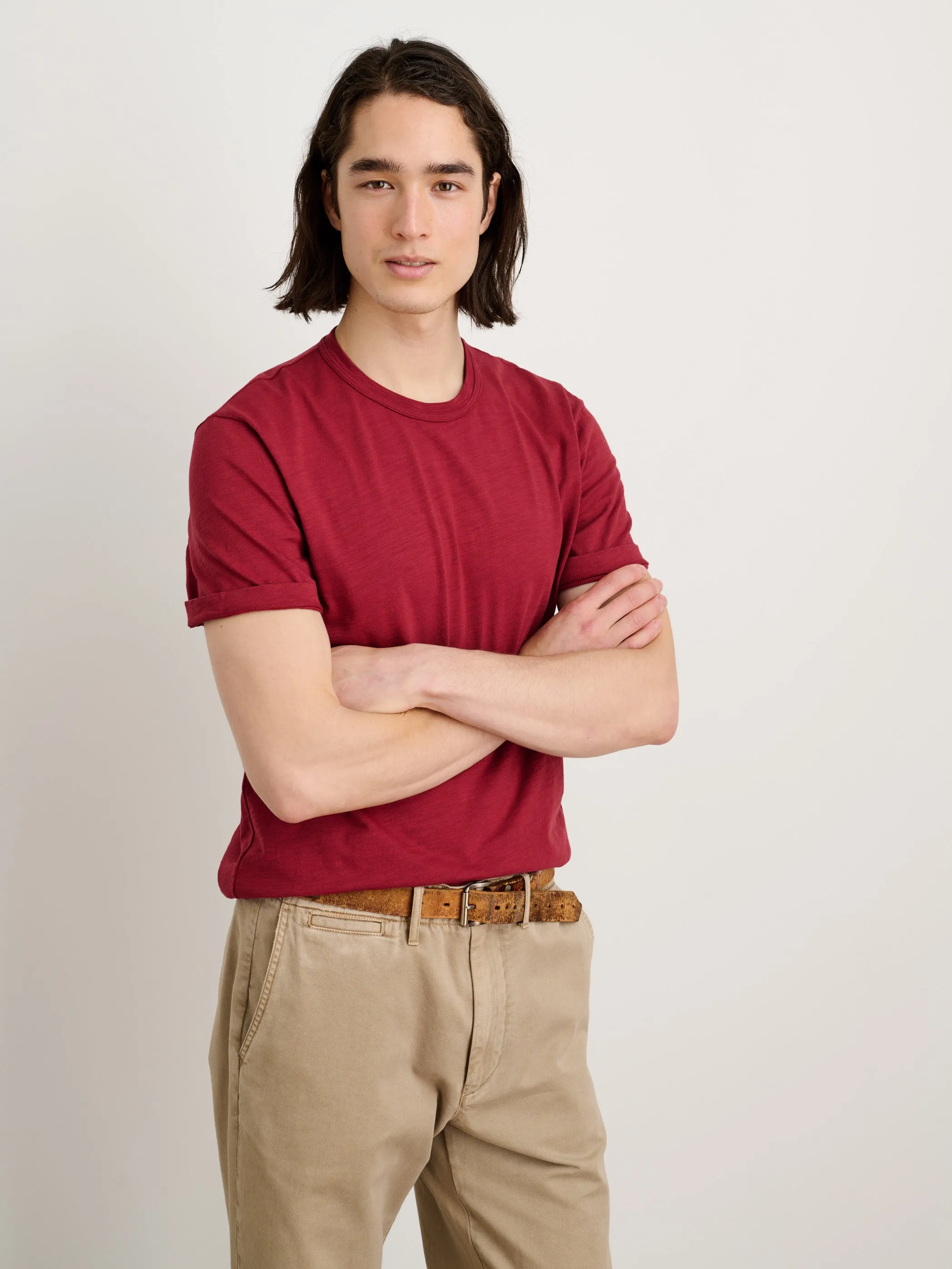 Standard T Shirt in Slub Cotton sold by Alex Mill product image thumbnail 3