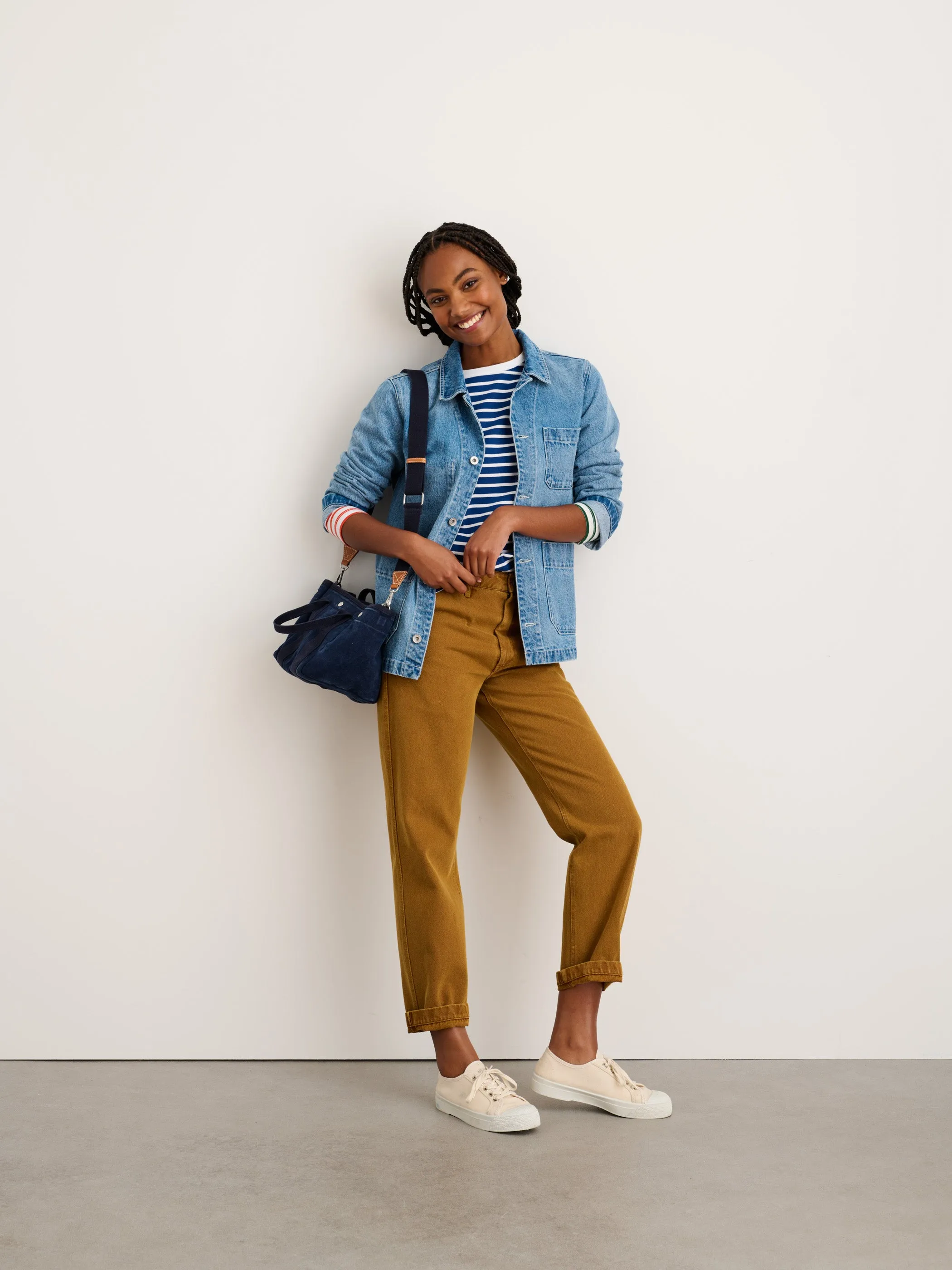 Thompson Straight Leg Jean in Recycled Denim sold by Alex Mill product image thumbnail 2