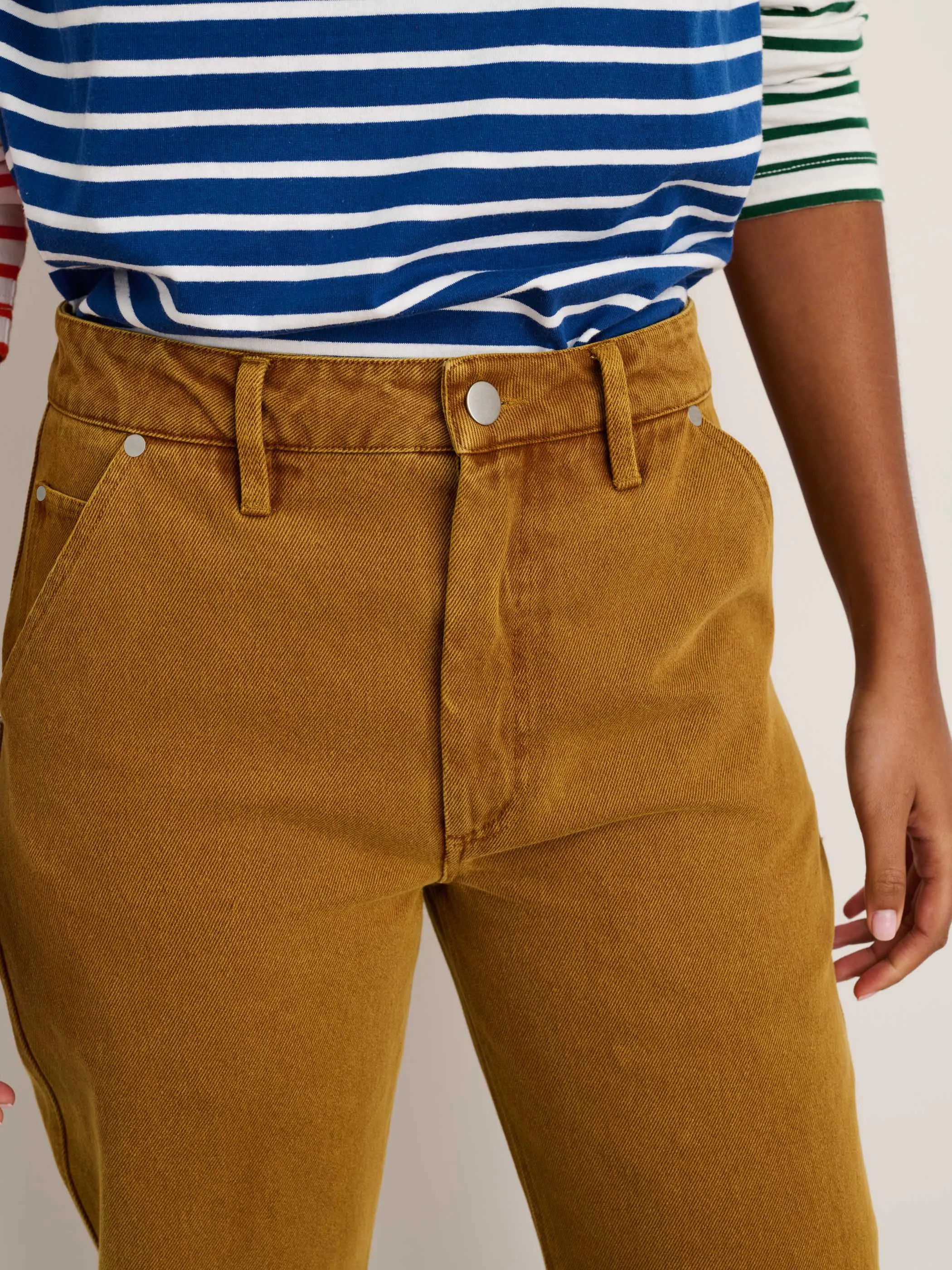 Thompson Straight Leg Jean in Recycled Denim sold by Alex Mill product image thumbnail 4