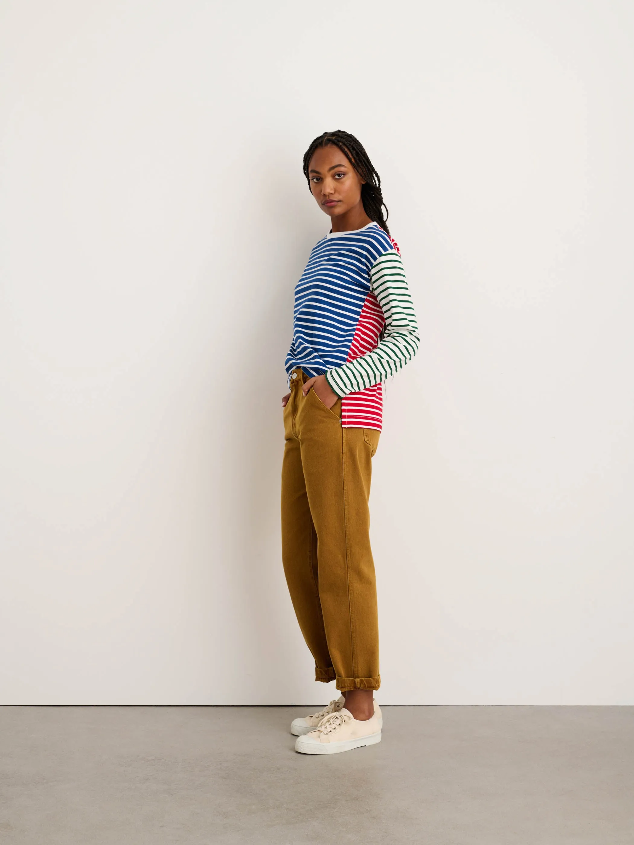 Thompson Straight Leg Jean in Recycled Denim sold by Alex Mill product image thumbnail 5