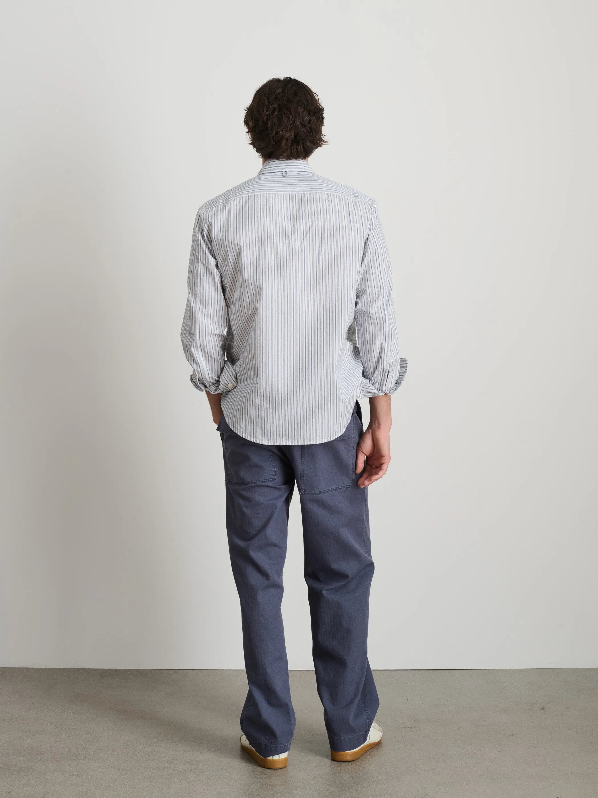 Mill Shirt In Ticking Stripe sold by Alex Mill product image thumbnail 5