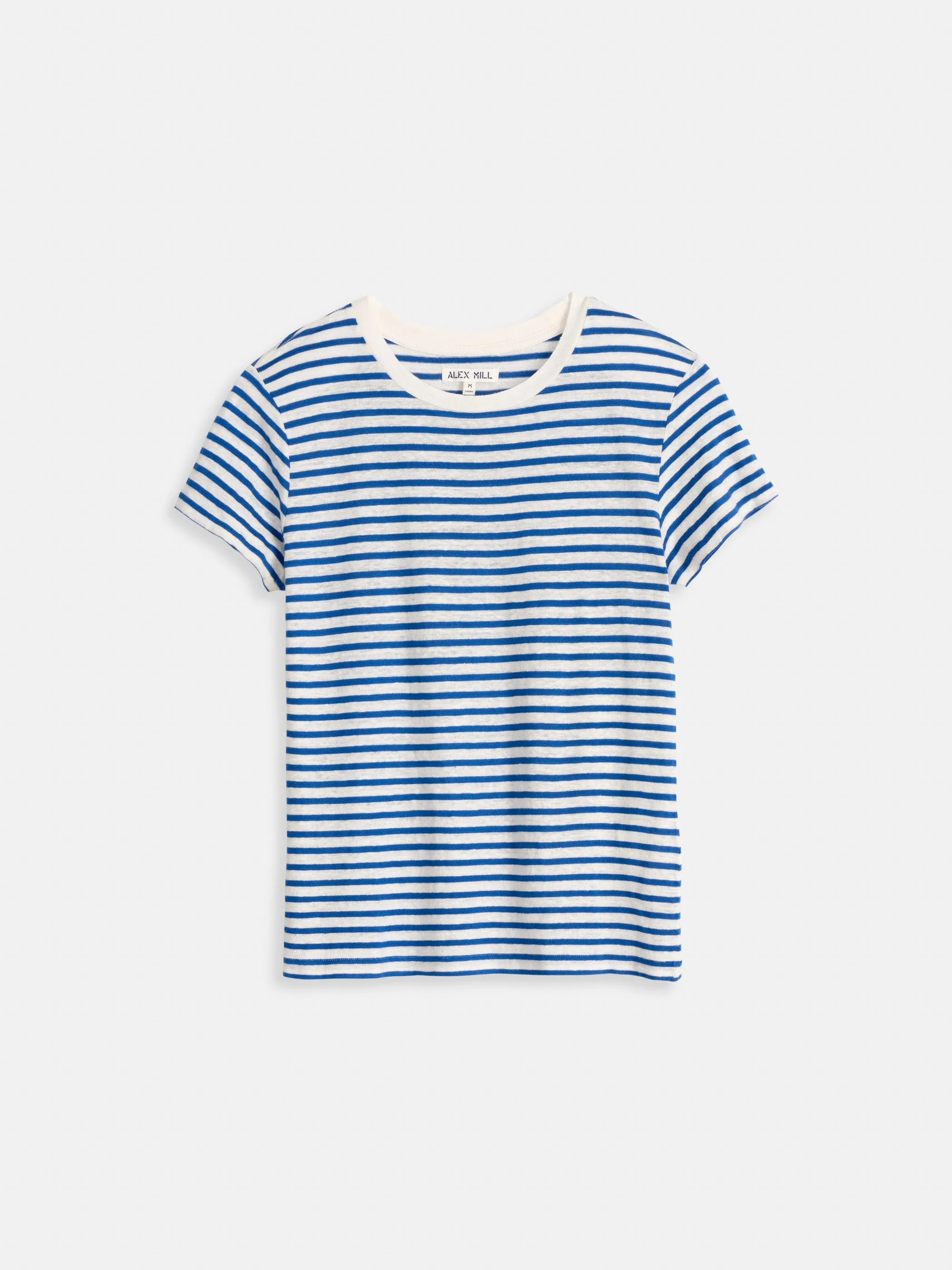 Prospect Striped Tee in Linen sold by Alex Mill