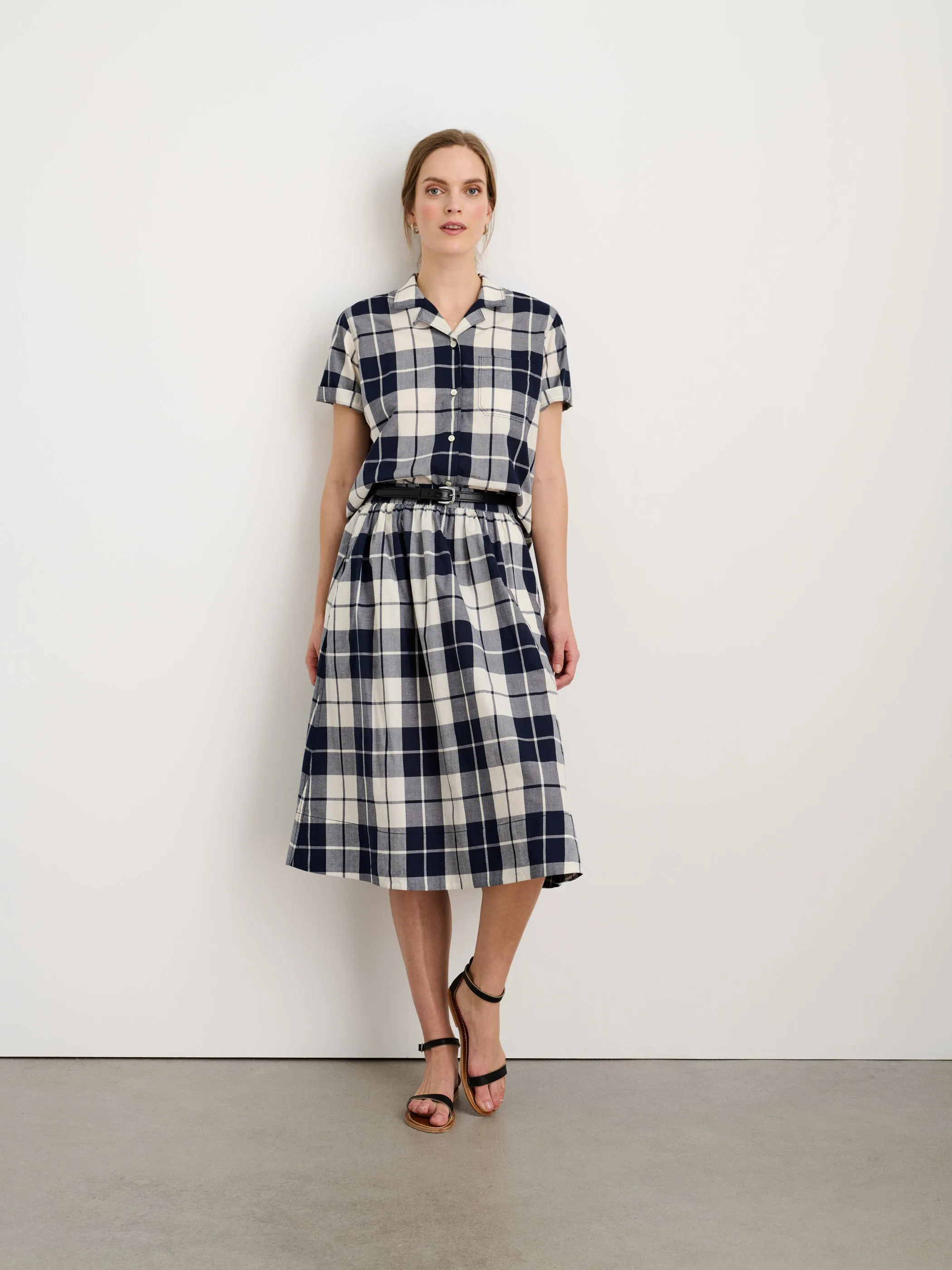 Plaid Skirt sold by Alex Mill product image thumbnail 2