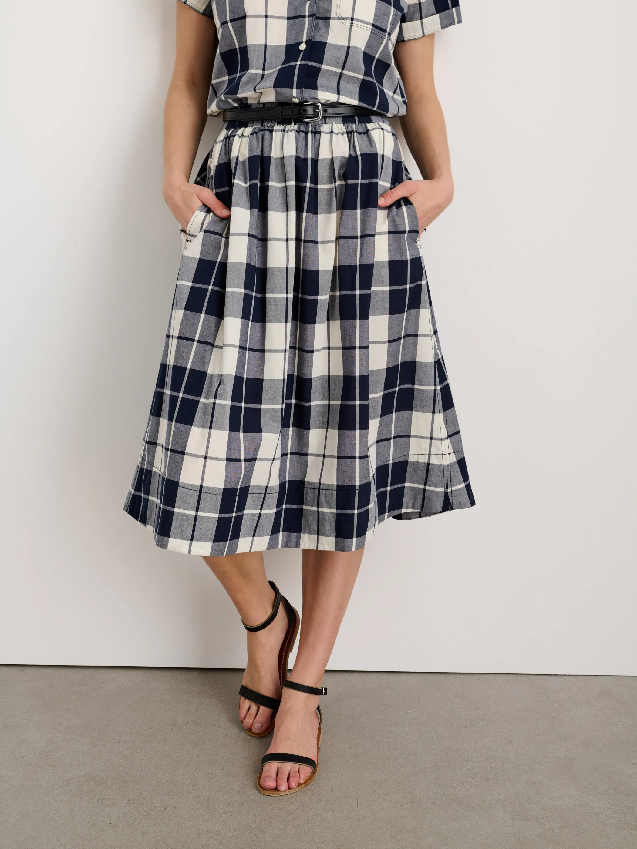 Plaid Skirt sold by Alex Mill product image thumbnail 3