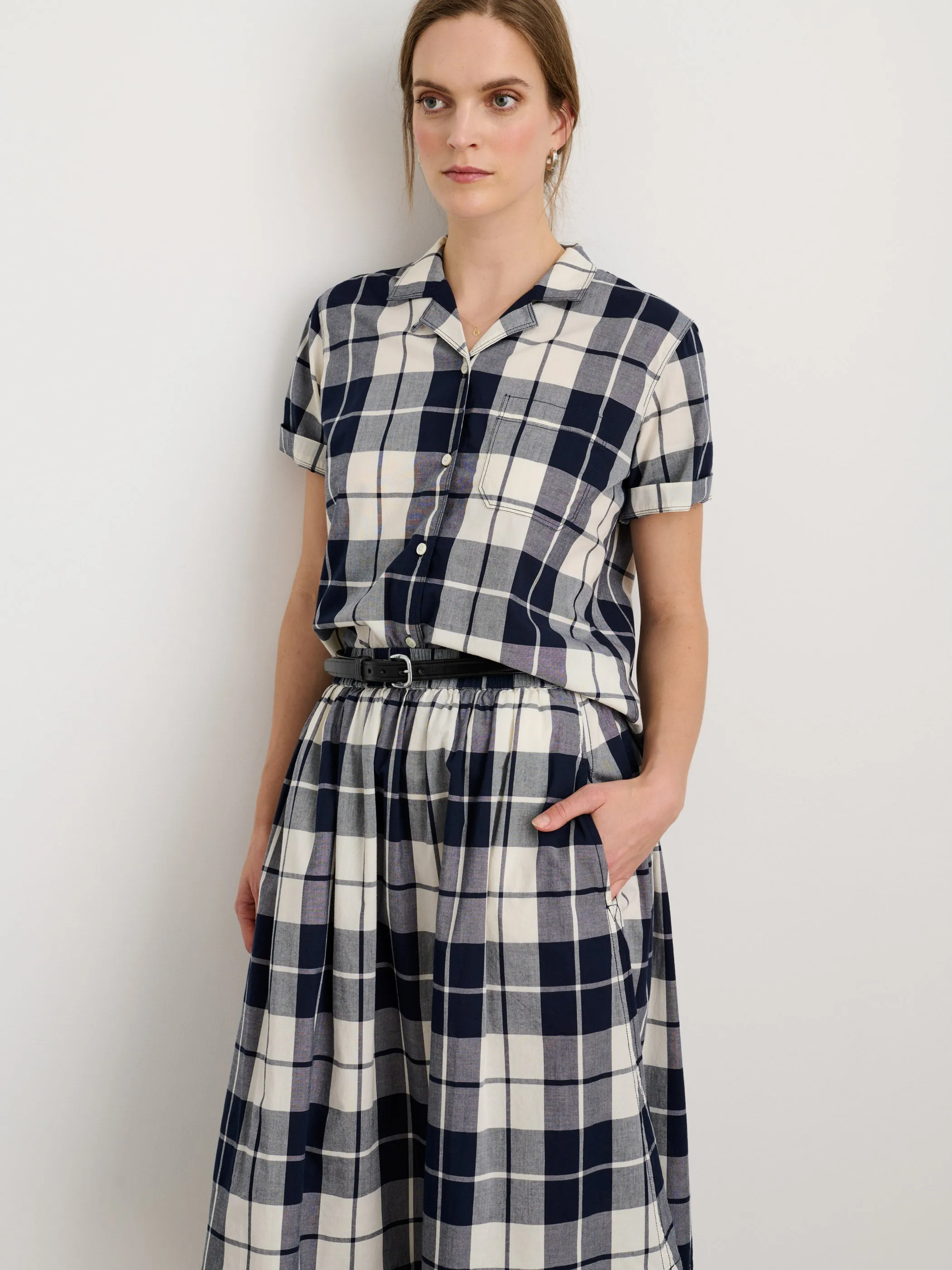 Plaid Skirt sold by Alex Mill product image thumbnail 4