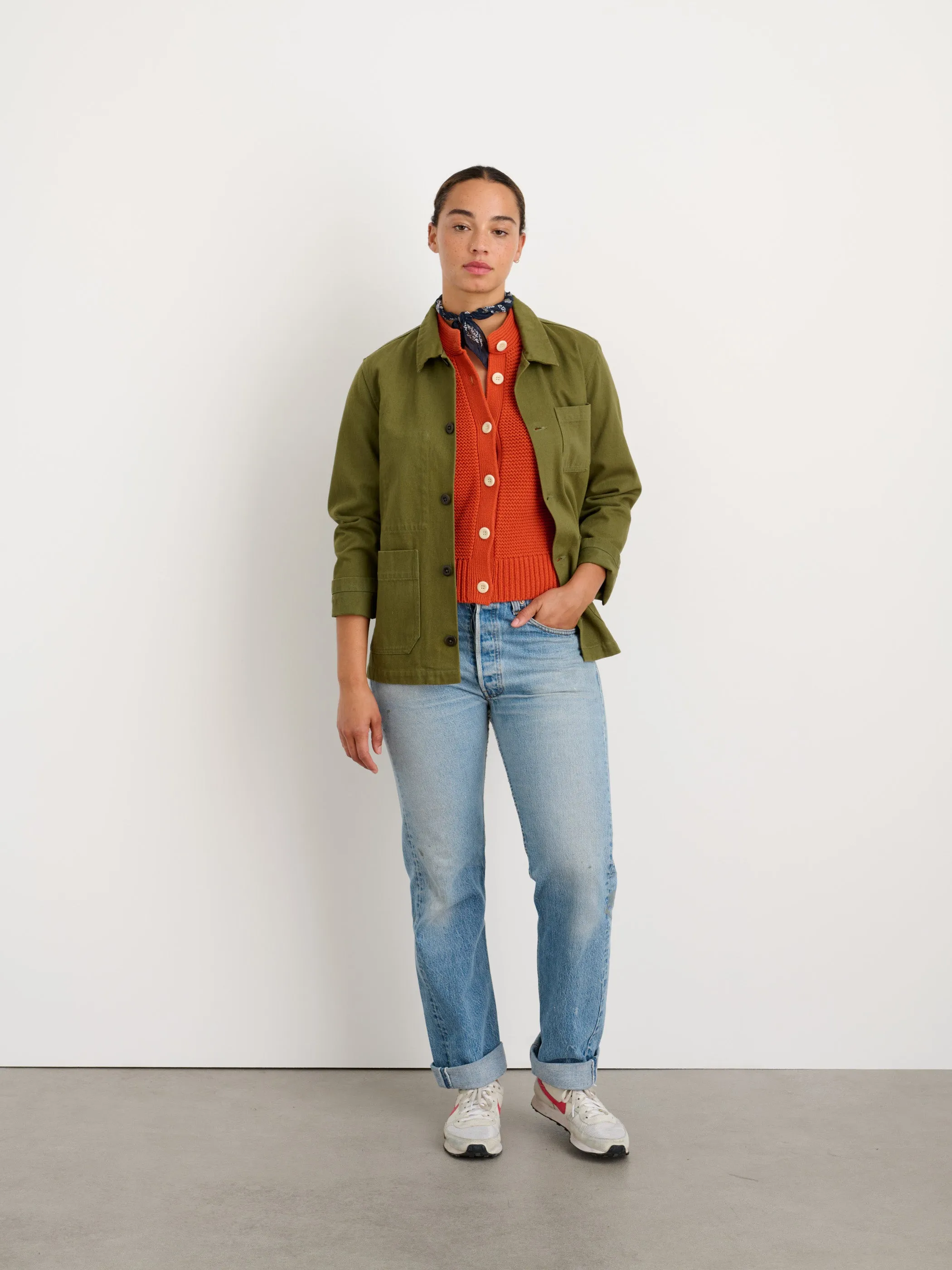 Nico Cardigan in Cotton sold by Alex Mill product image thumbnail 3