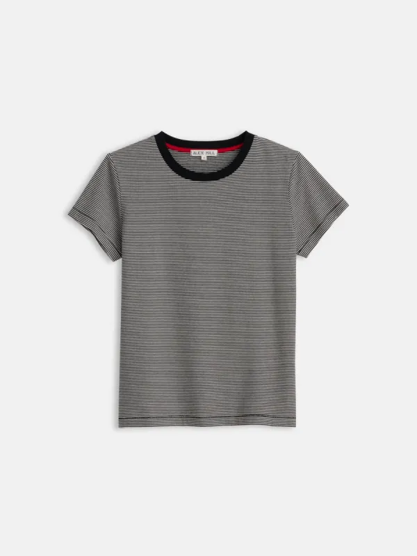Prospect Tee in Striped Cotton Jersey sold by Alex Mill