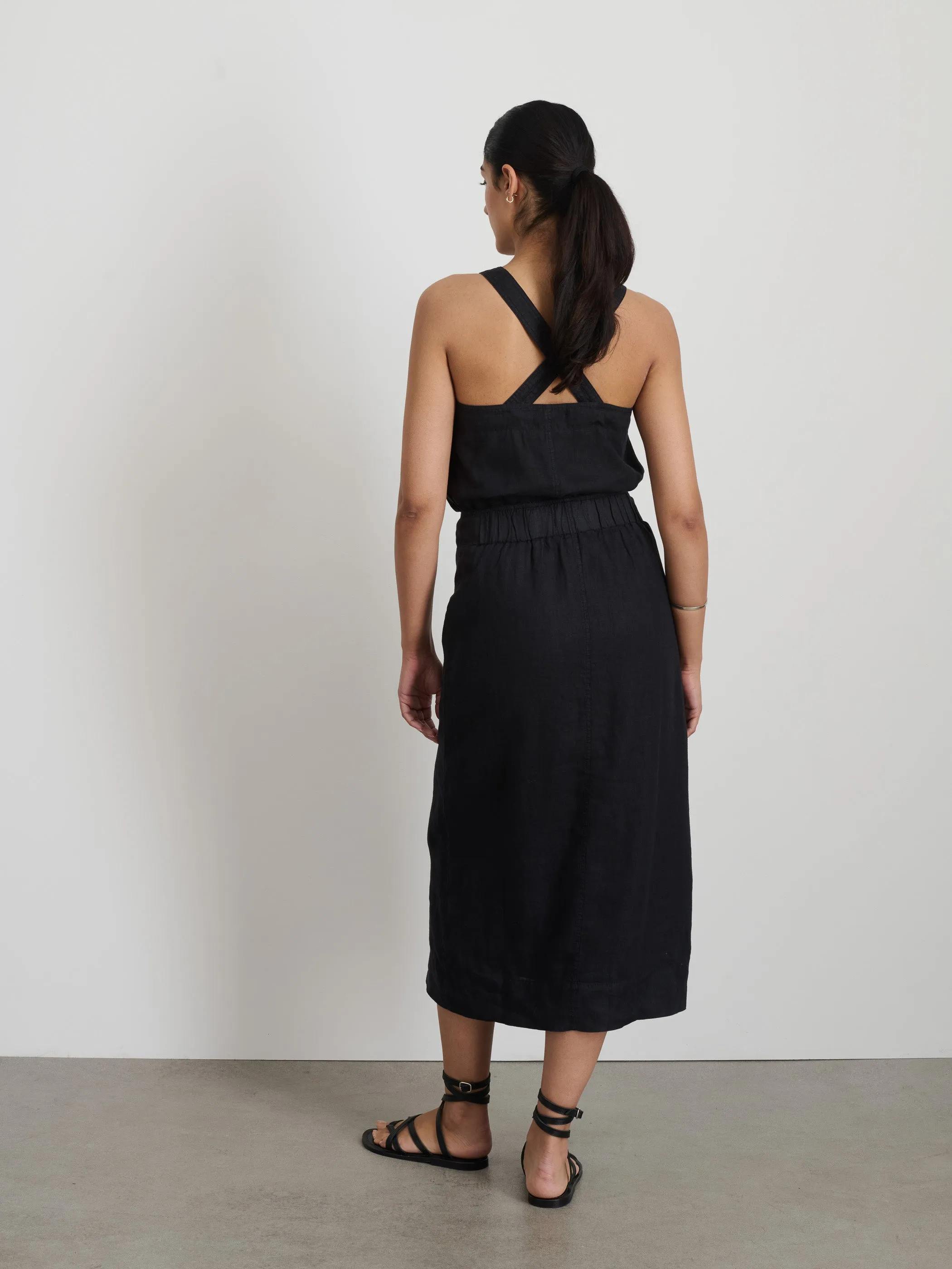 Zoe Tank In Linen sold by Alex Mill product image thumbnail 5