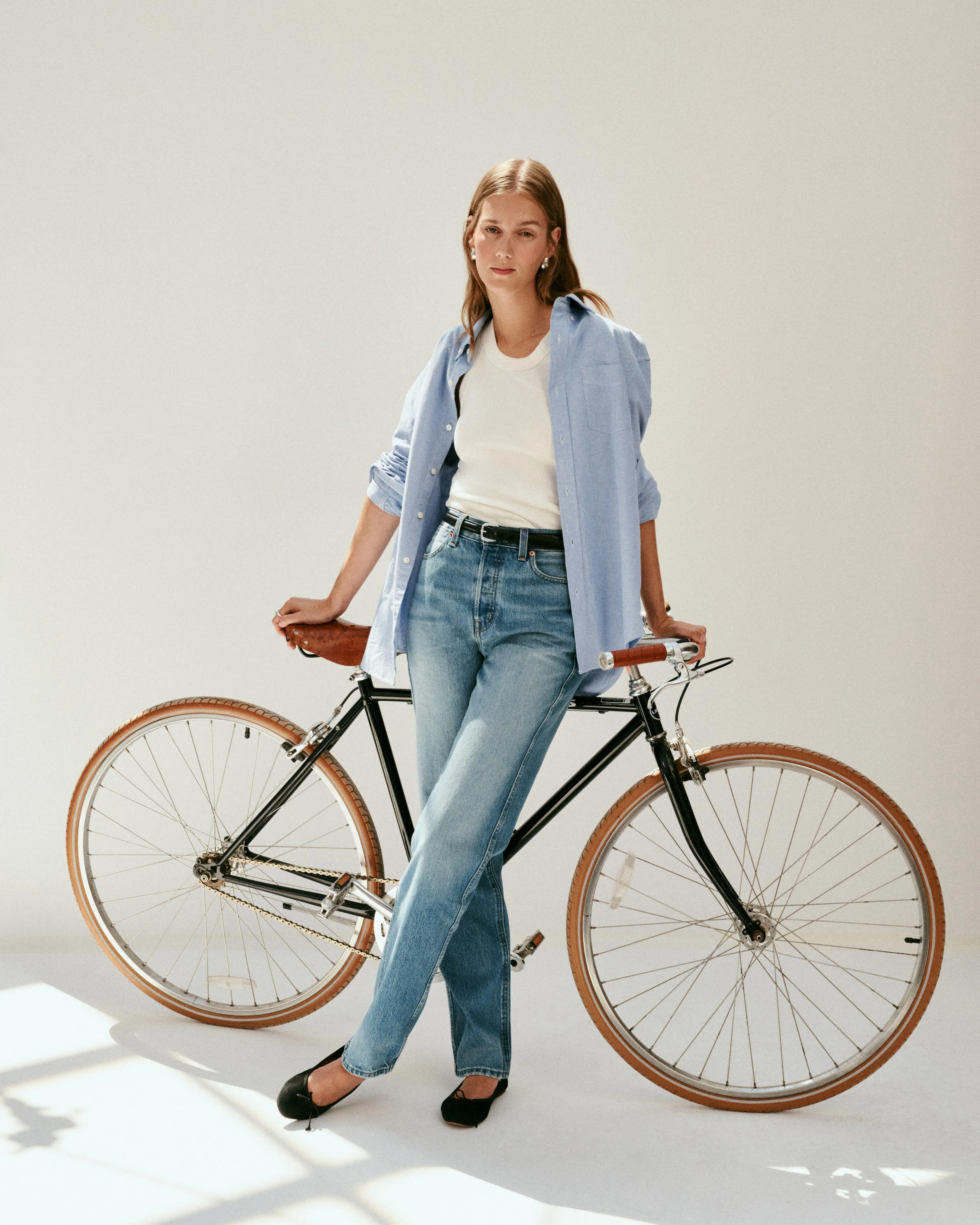 Carla High Rise Straight Jean sold by Alex Mill product image thumbnail 2