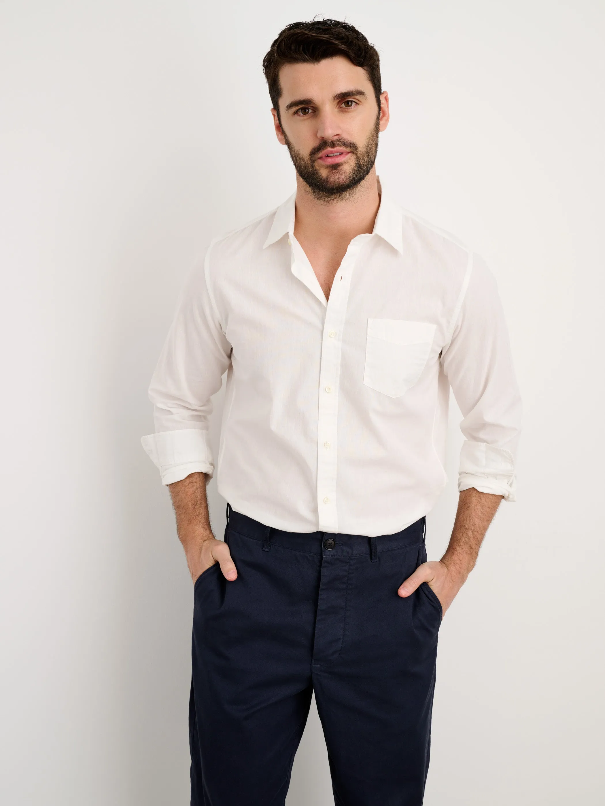 Flat Front Pant in Chino sold by Alex Mill product image thumbnail 4