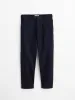 Flat Front Pant in Chino sold by Alex Mill