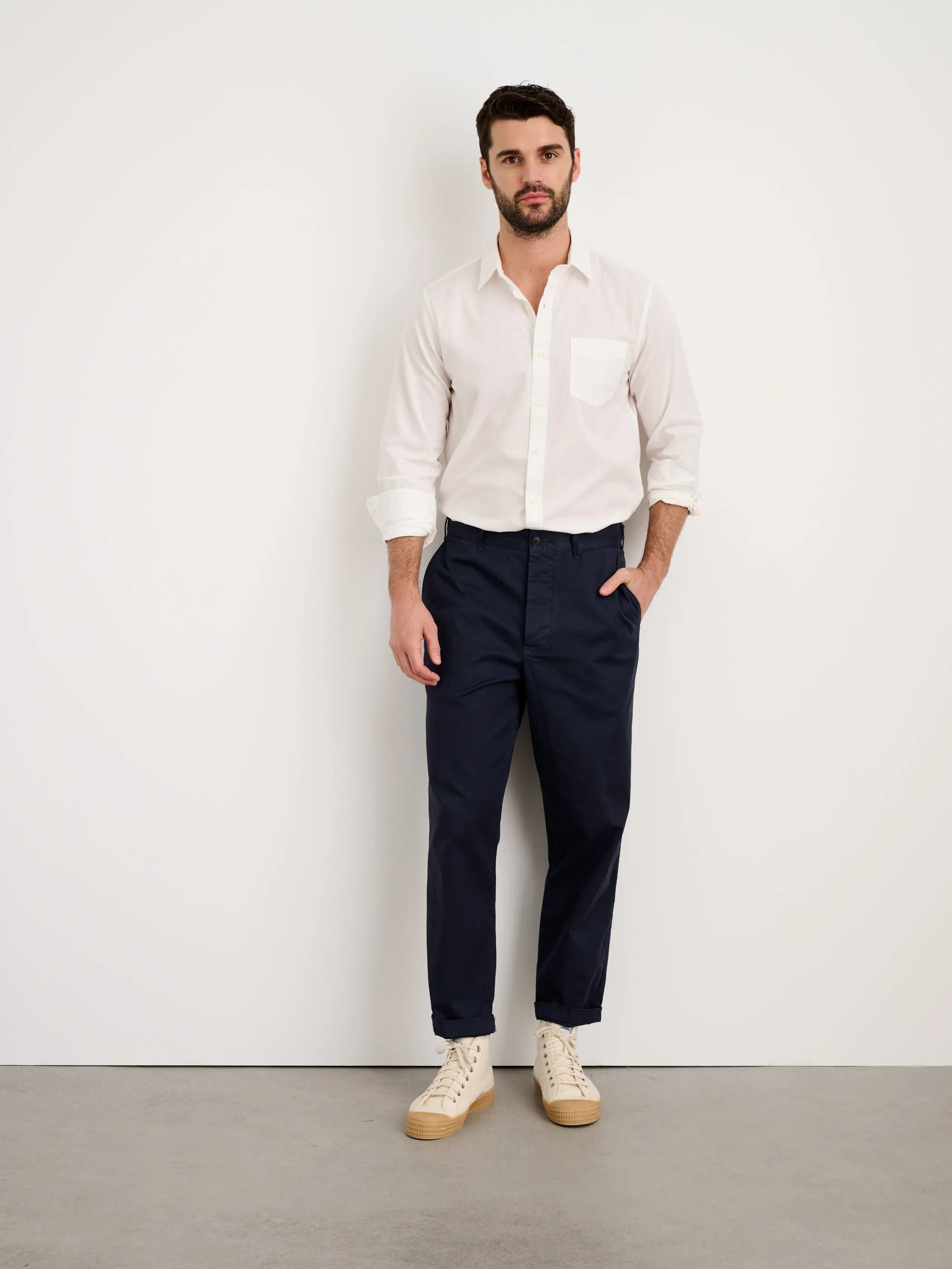 Flat Front Pant in Chino sold by Alex Mill product image thumbnail 2