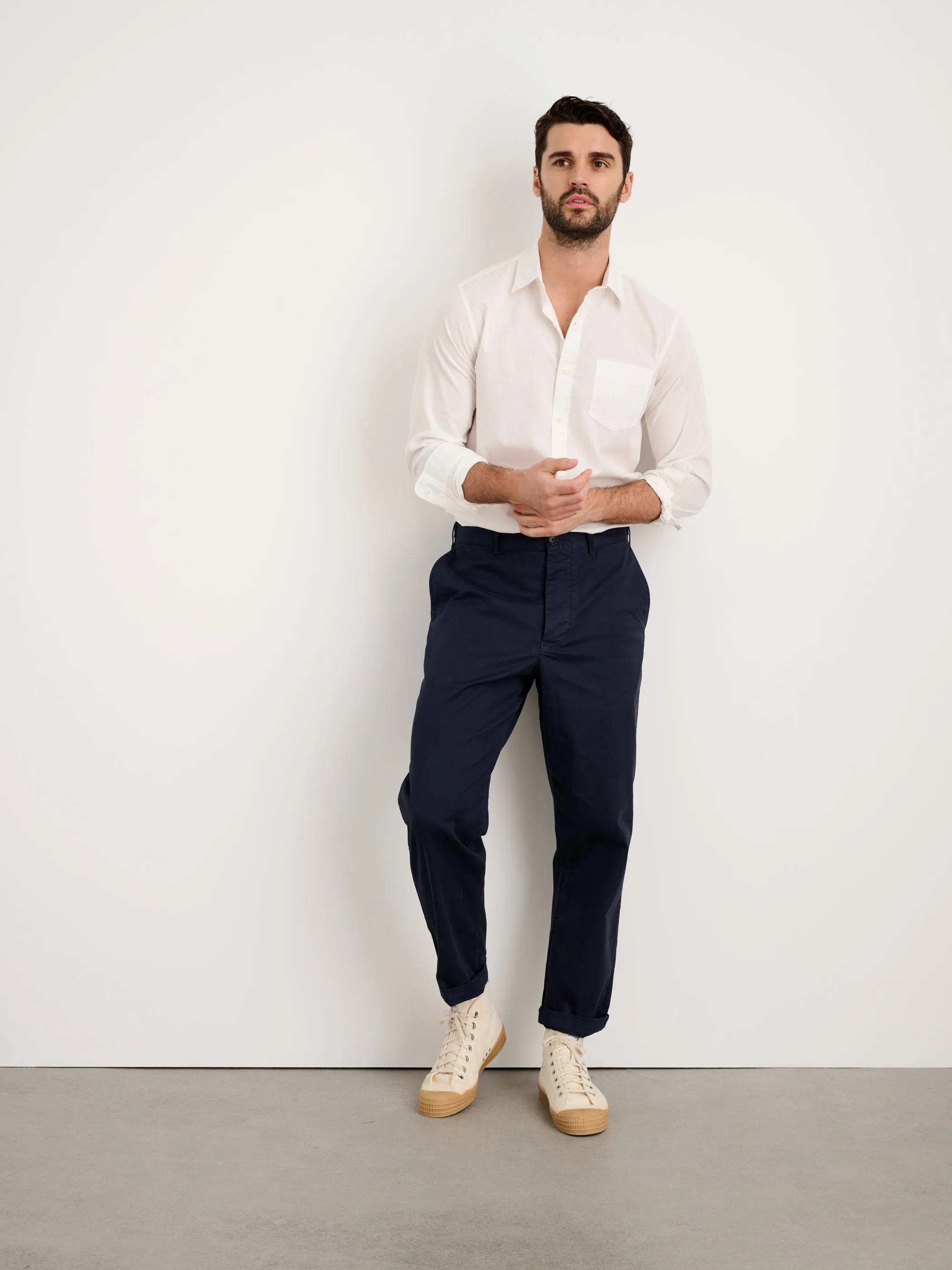 Flat Front Pant in Chino sold by Alex Mill product image thumbnail 3