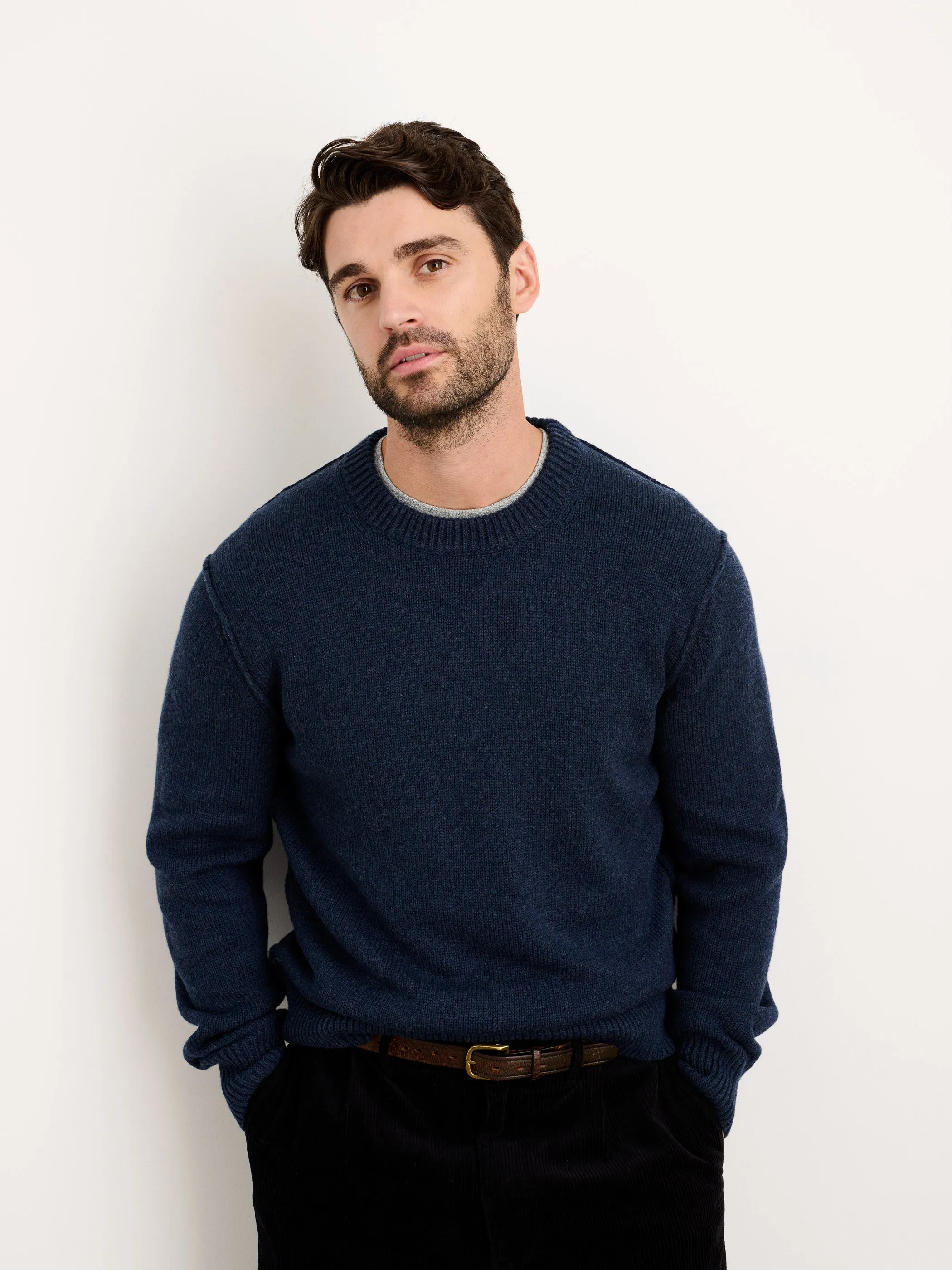 Weston Pullover in Wool Cotton sold by Alex Mill product image thumbnail 3