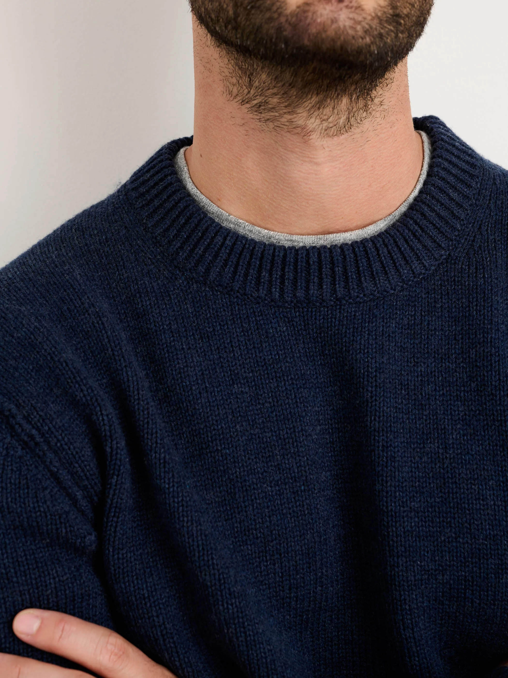 Weston Pullover in Wool Cotton sold by Alex Mill product image thumbnail 4