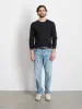 Standard Long-Sleeve T-Shirt In Slub Cotton sold by Alex Mill