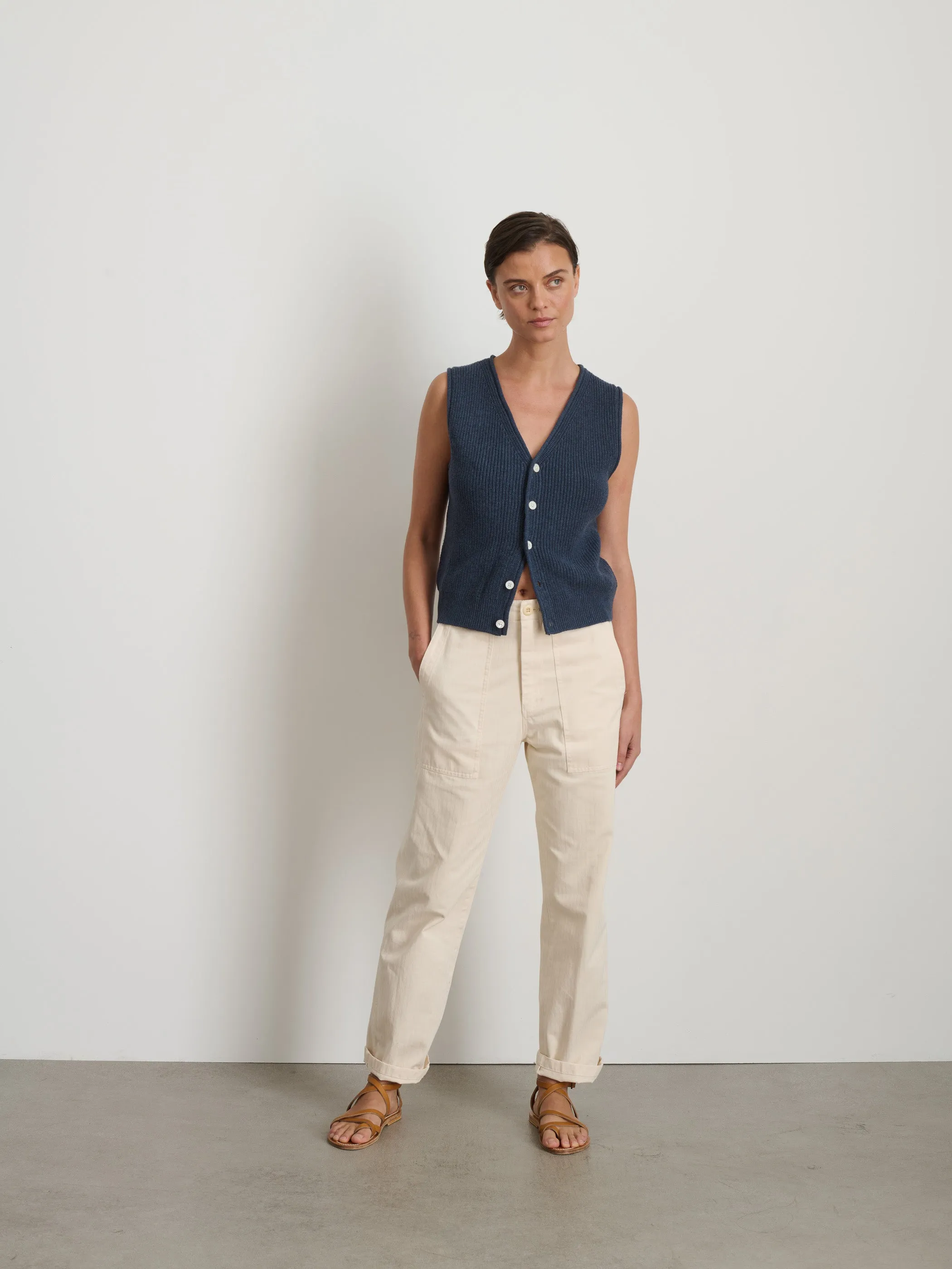 Eldridge Sweater Vest sold by Alex Mill product image thumbnail 4