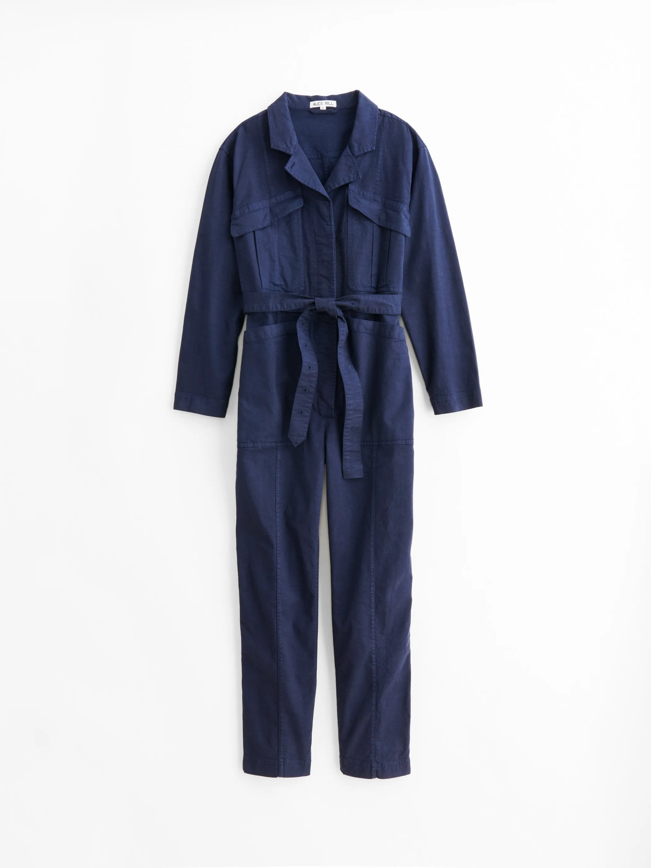 Expedition Jumpsuit in Washed Twill sold by Alex Mill