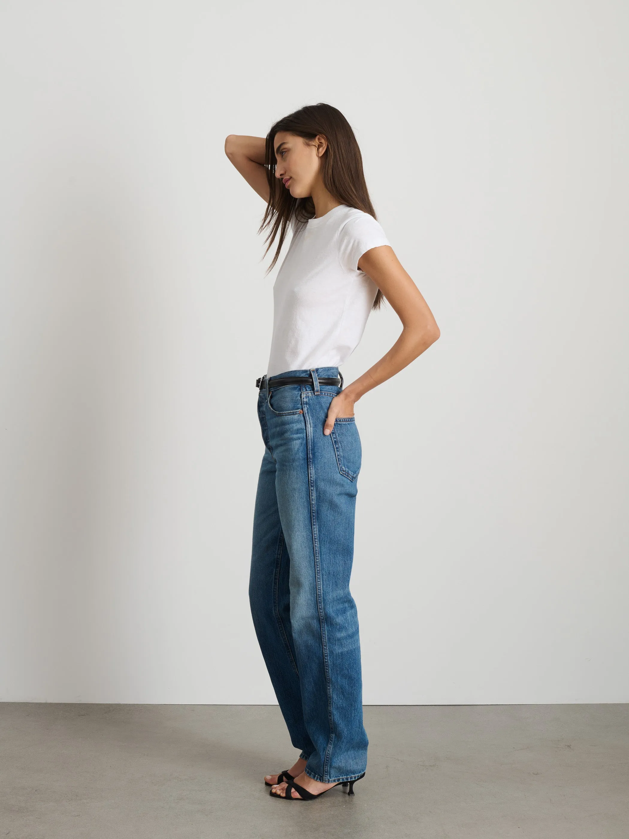 Prospect Tee in Cotton Jersey sold by Alex Mill product image thumbnail 4