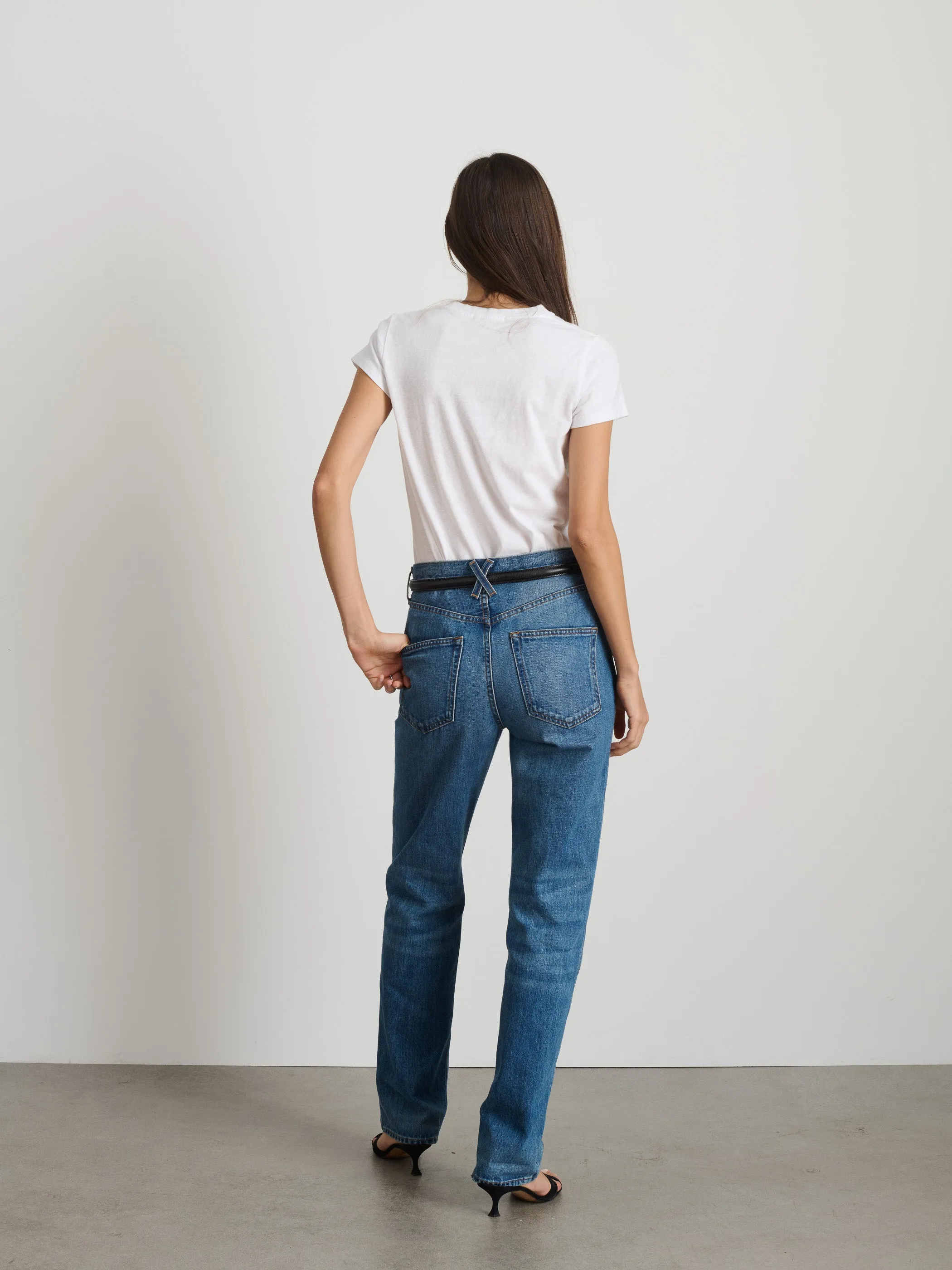 Prospect Tee in Cotton Jersey sold by Alex Mill product image thumbnail 5