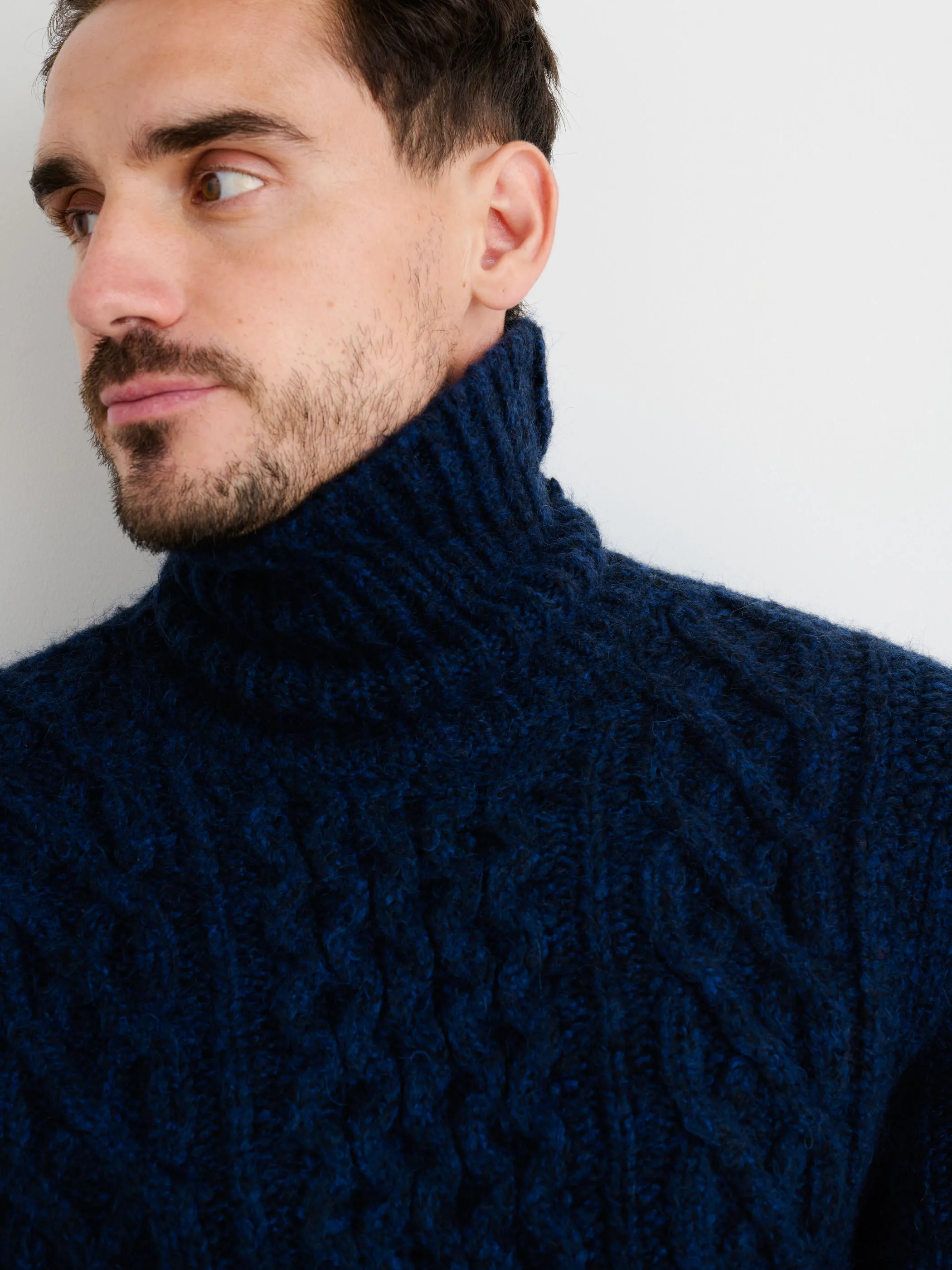 Fisherman Cable Turtleneck Sweater - OLD sold by Alex Mill product image thumbnail 4