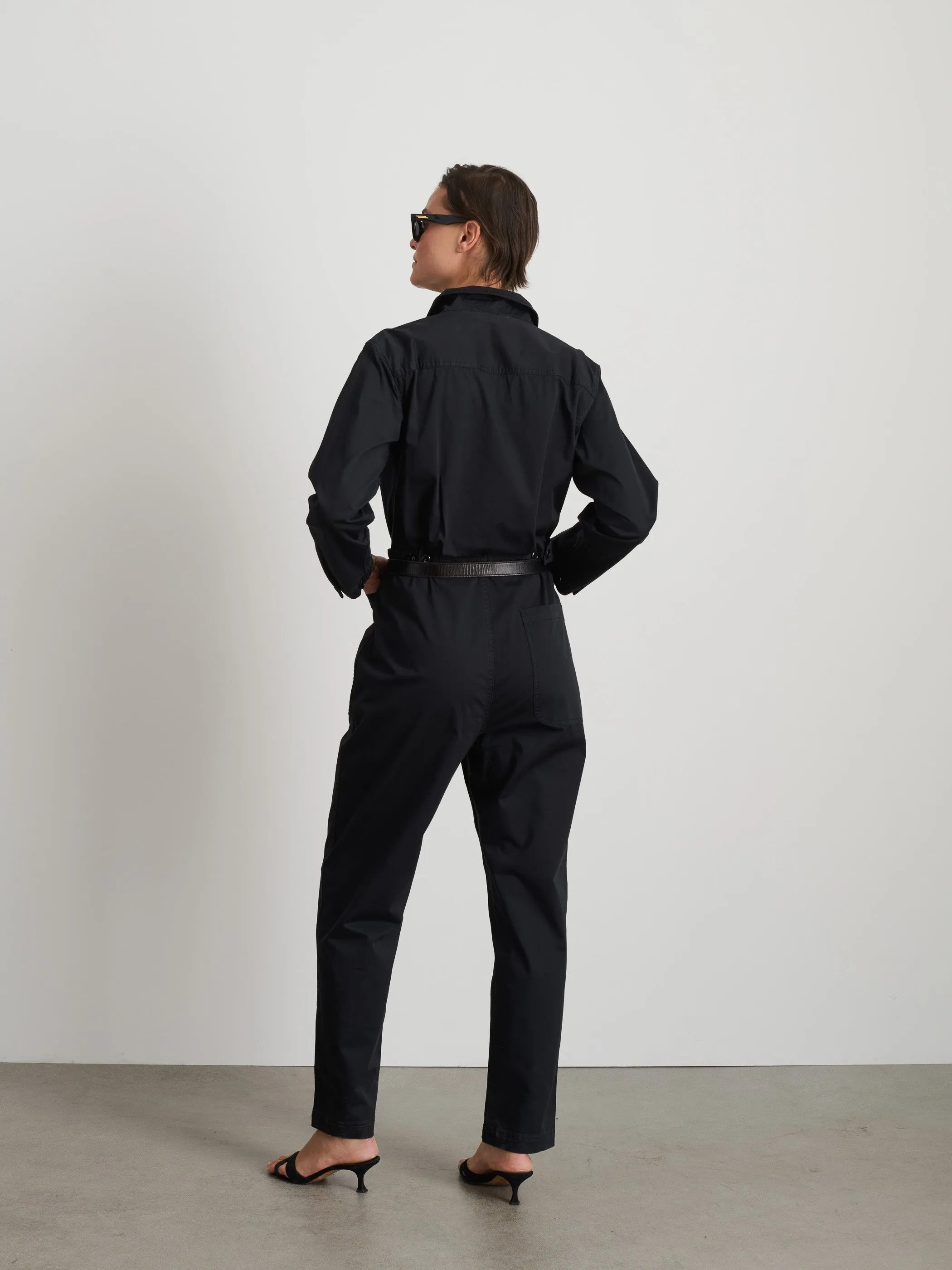 Standard Zip Jumpsuit in Herringbone sold by Alex Mill product image thumbnail 4